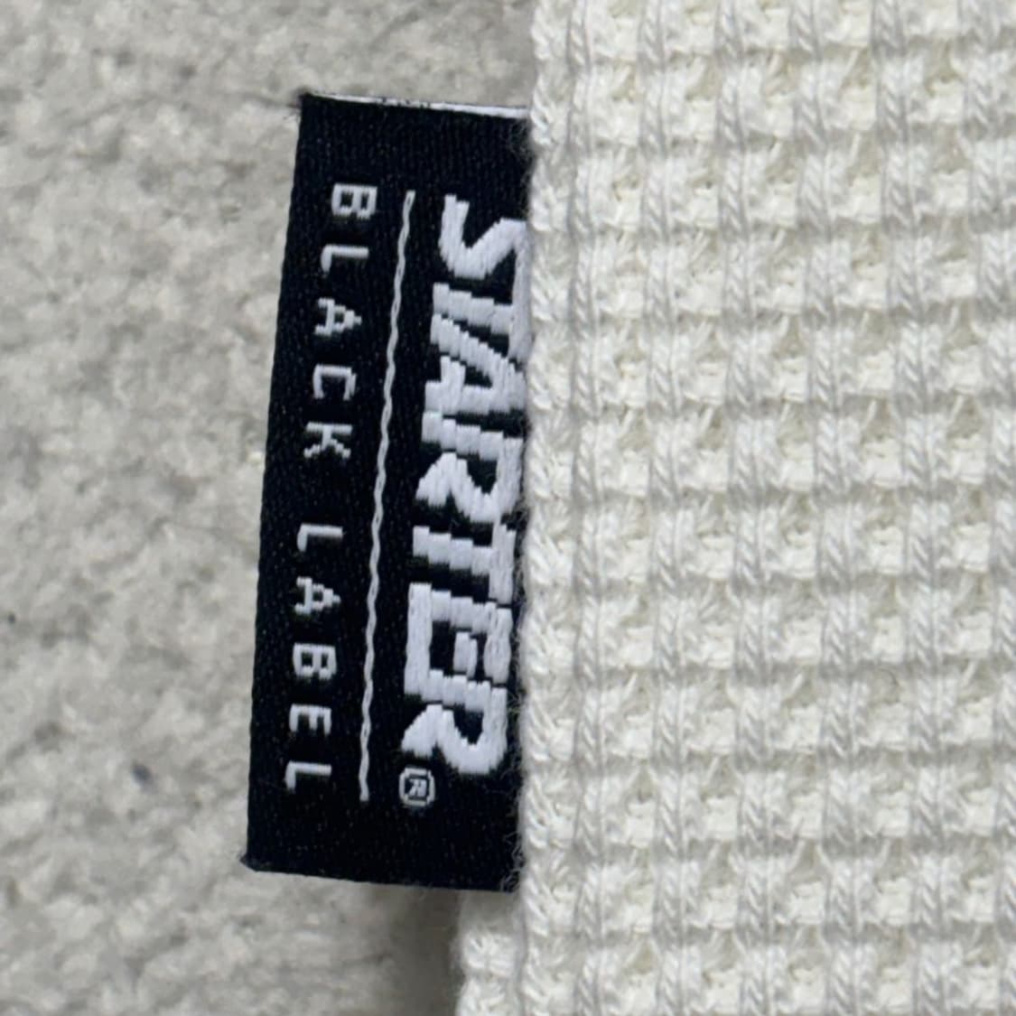 STARTER 카보스타 와플 롱슬리브 아이보리 XL 상품이미지5