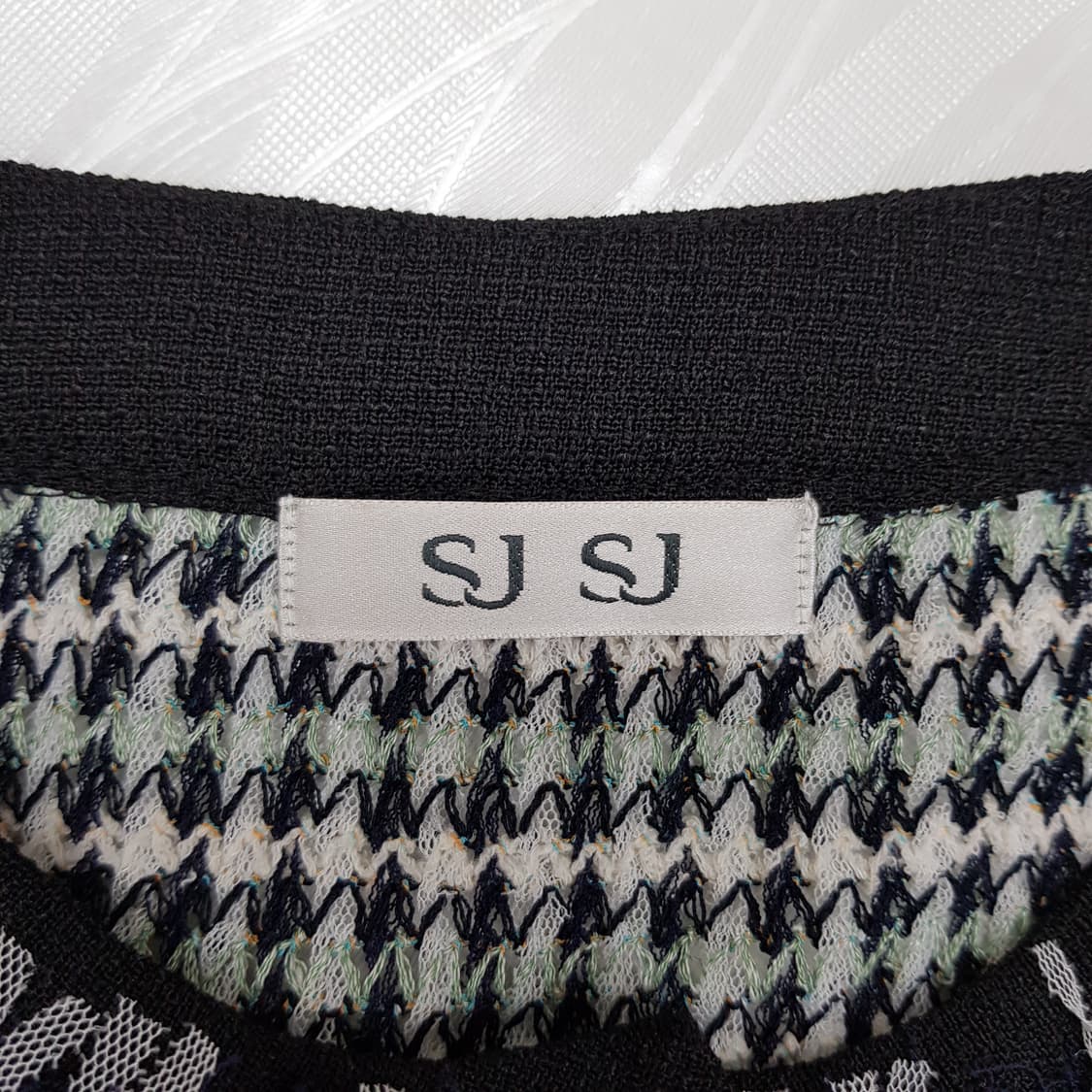 한섬 SJSJ 2022 트위드 반팔 자켓 F사이즈 상품이미지7