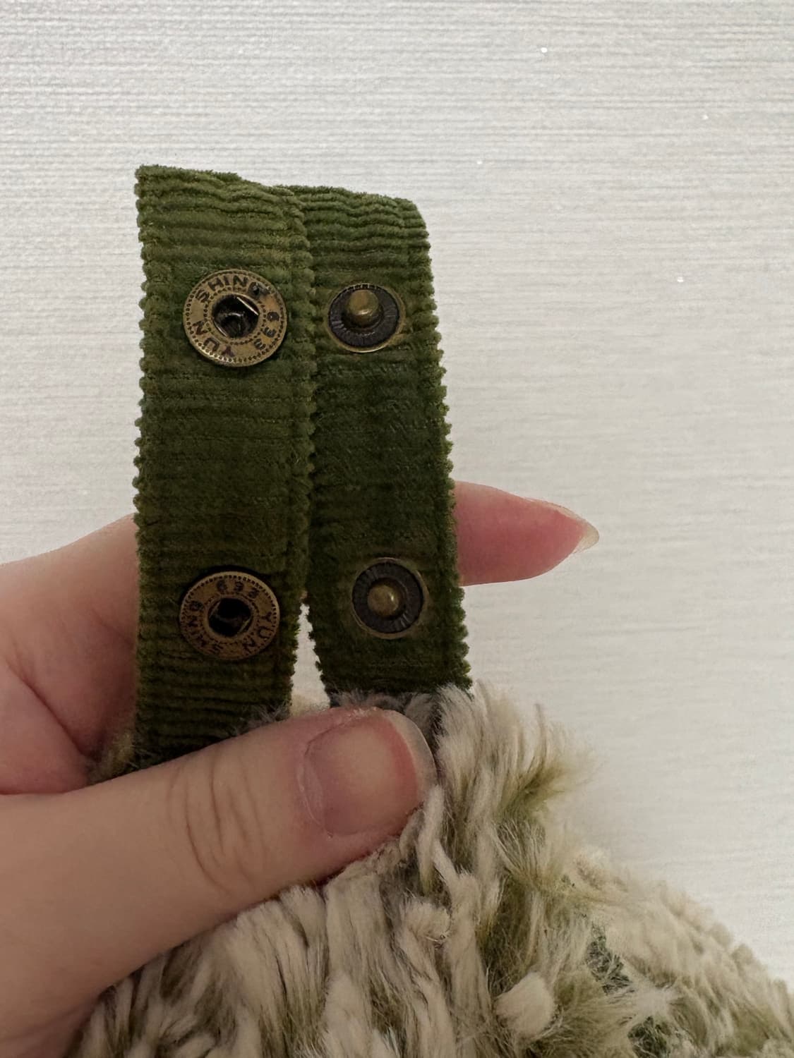 그린 코듀로이 군밤모자 트루퍼햇 상품이미지4