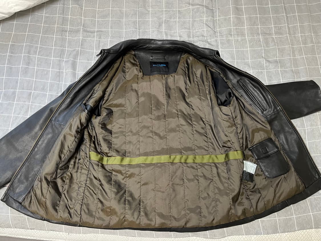 리얼레더 양가죽 자켓 (100) 상품이미지4