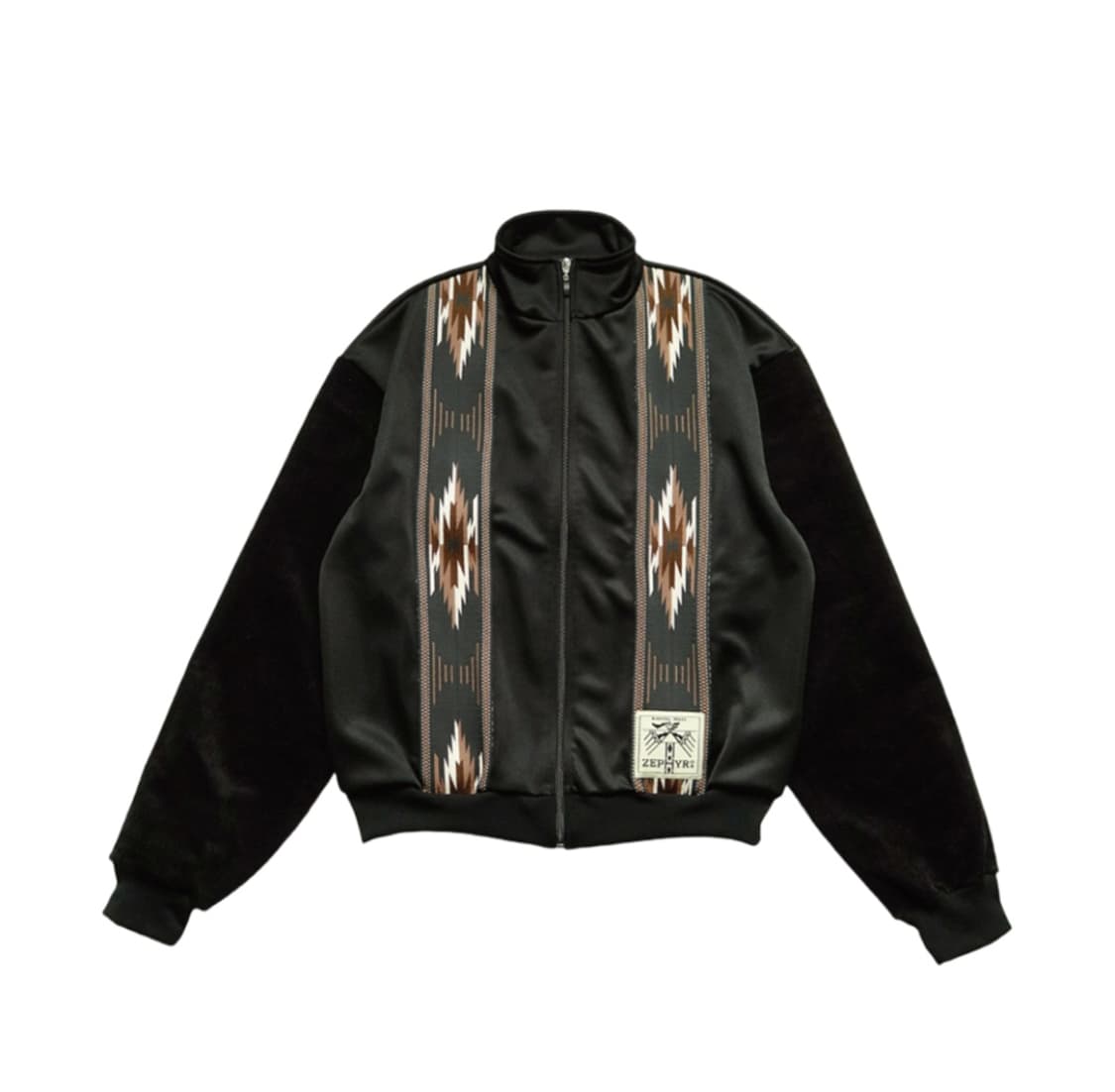 캐피탈 스무스 저지 코치 & 제피르 트랙 자켓 블랙 4 상품이미지1