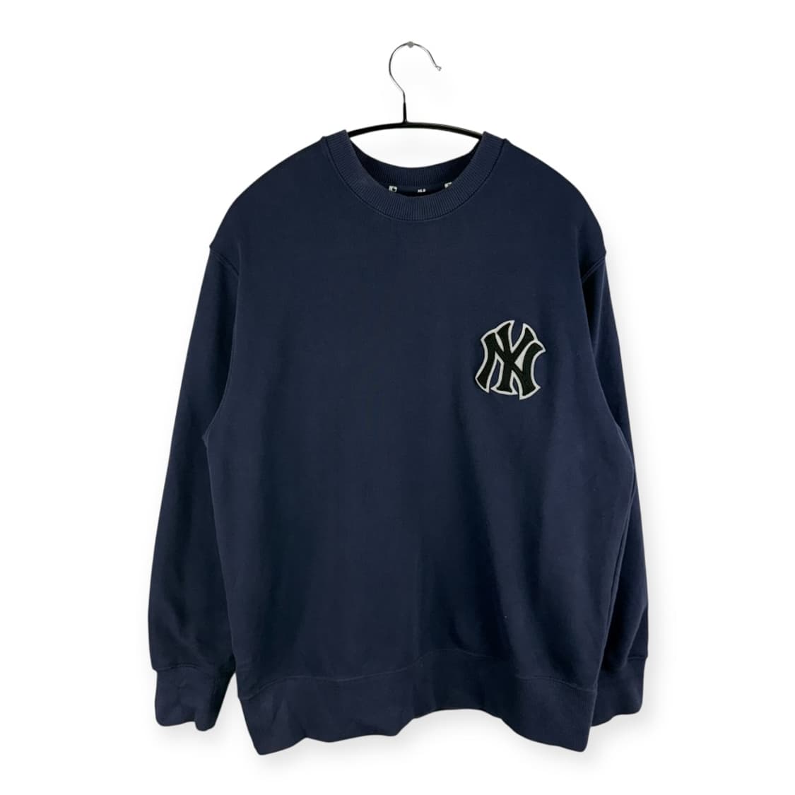 (XS) MLB 뉴욕양키즈 백로고 맨투맨 네이비 상품이미지1