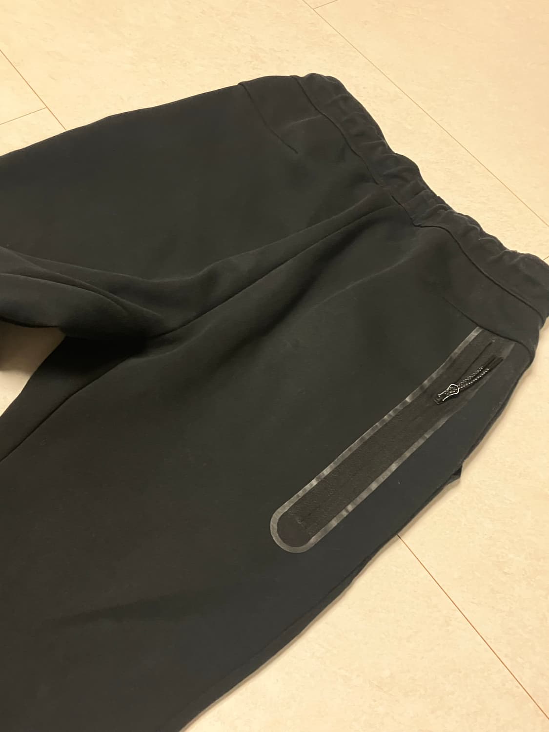 테크팩 블랙 상하의 세트 S 상품이미지6