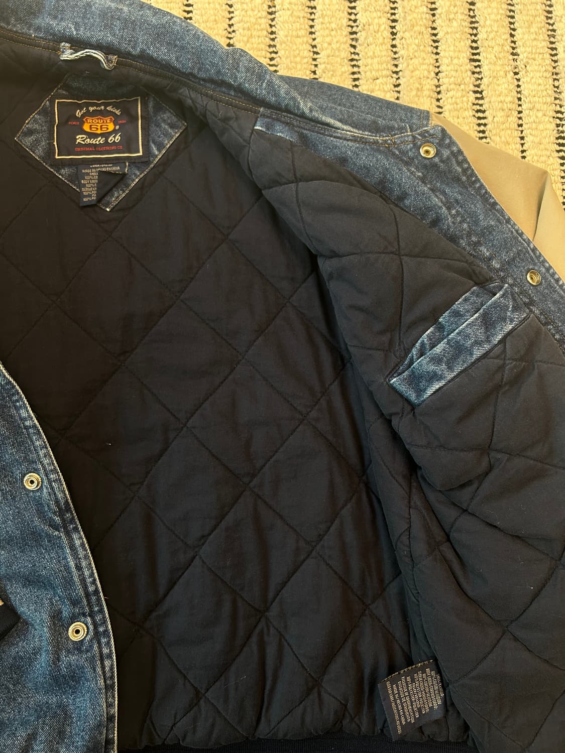 Route 66 데님 바시티 자켓 상품이미지7