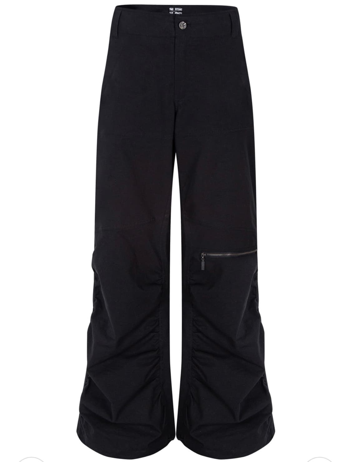 Ava Parachute Wide Pants (Black) 상품이미지1