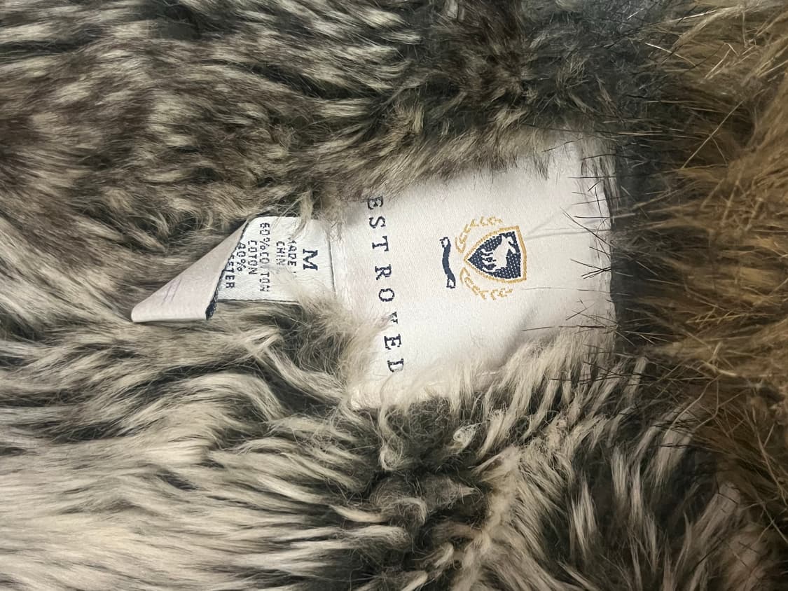 아베크롬비 퍼 후드집업 화이트 상품이미지3