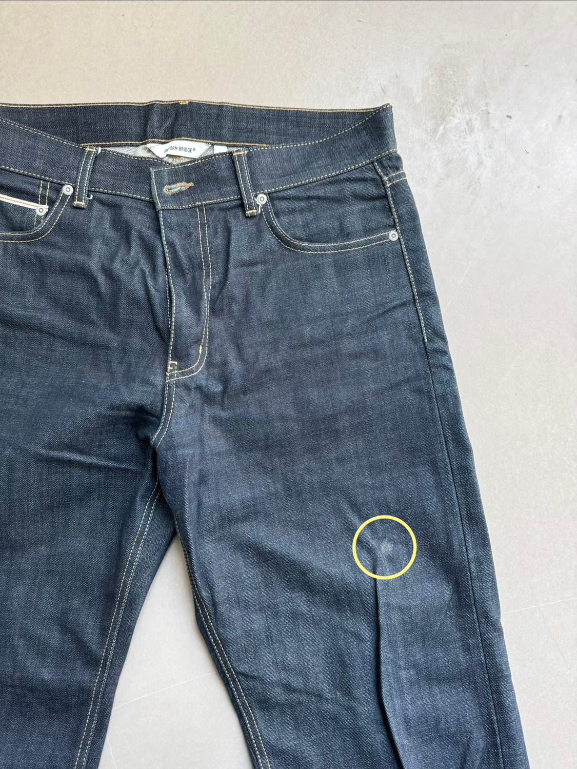 Uniform Bridge Selvedge Denim Pants (L) 상품이미지5