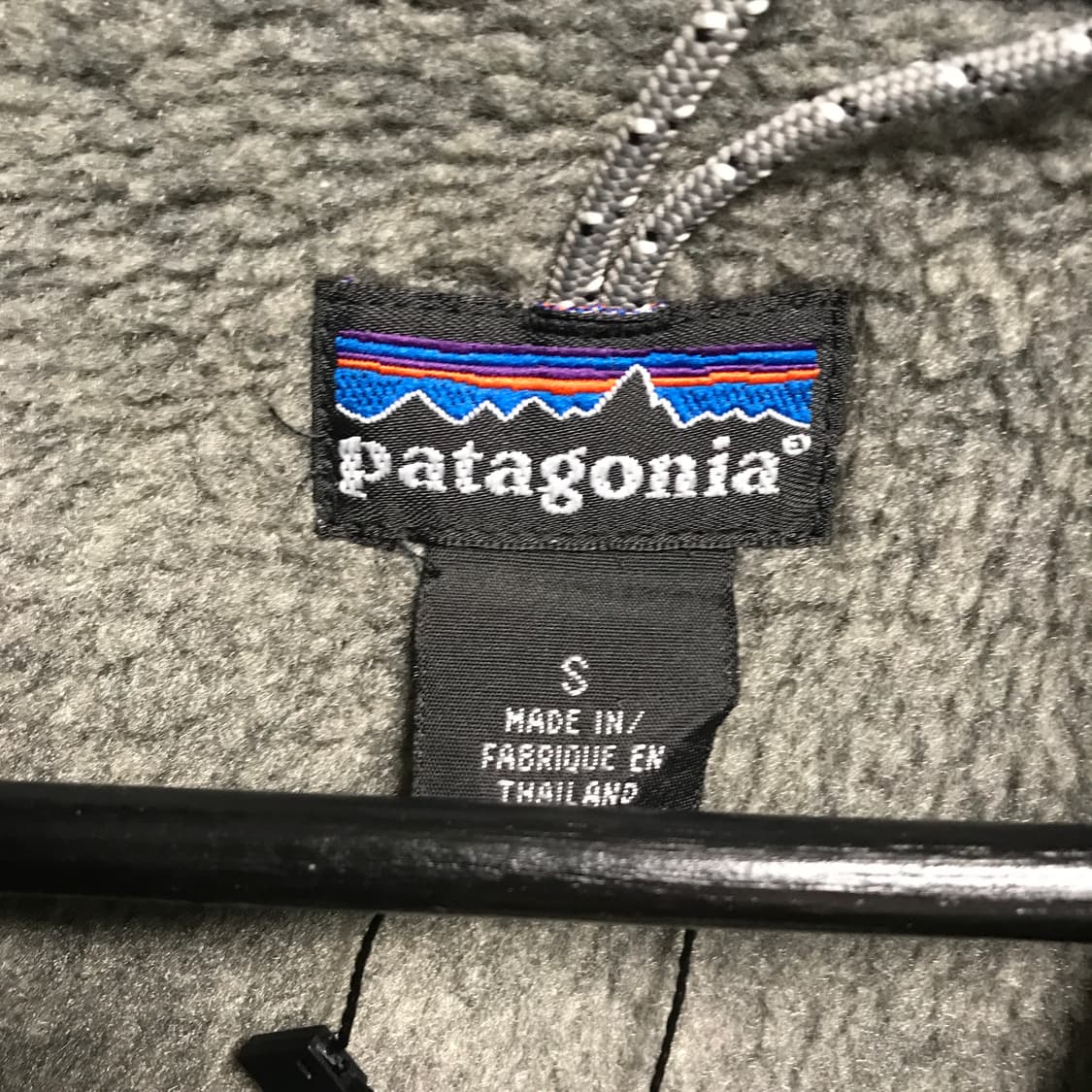 파타고니아 기모 바람막이 자켓 S 상품이미지5