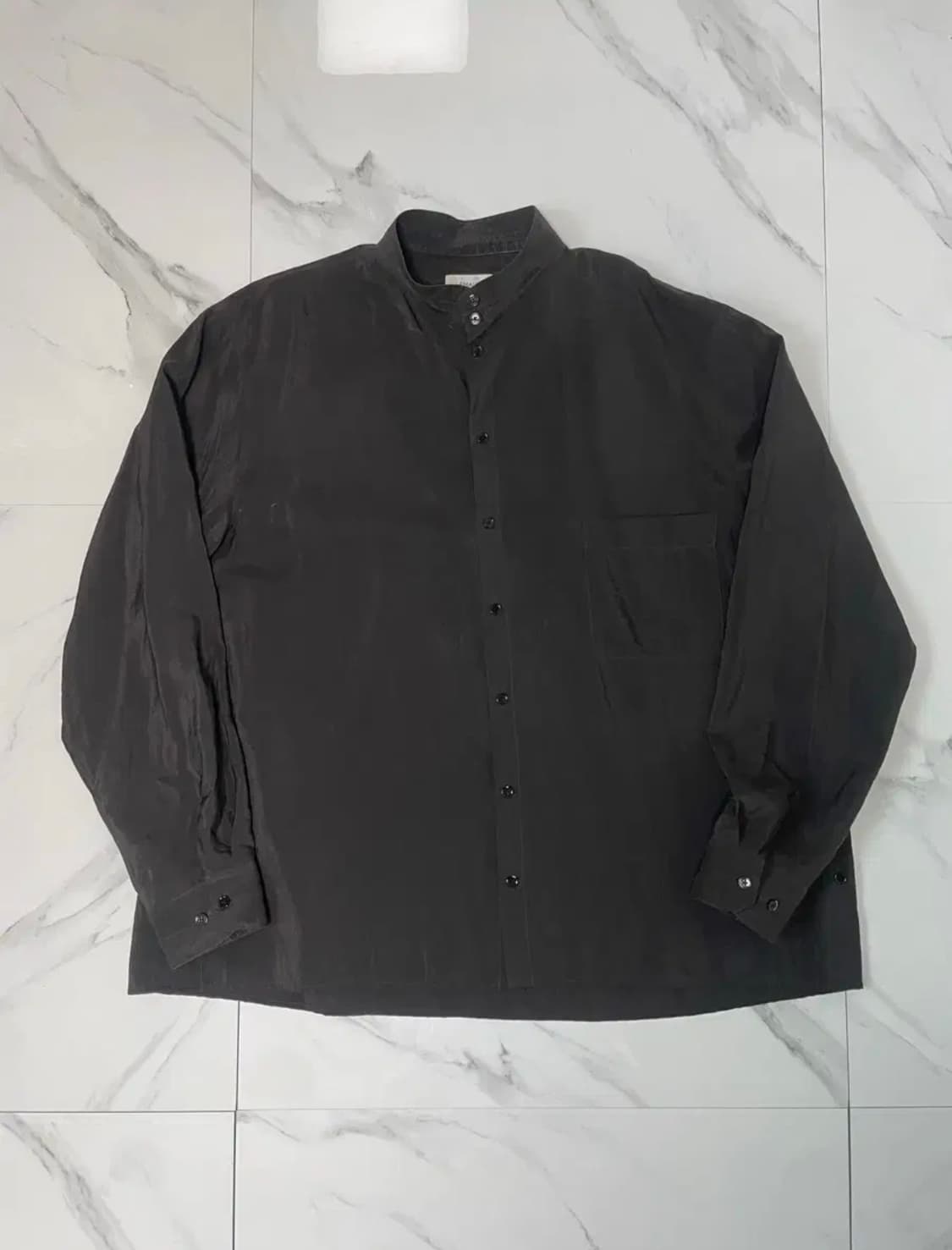 24SS 르메르 드라이실크 트위스티드 셋업 54/50 에보니 상품이미지3