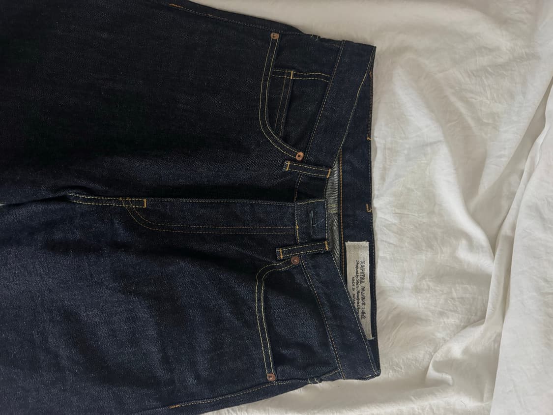 캐피탈 오카벨보 32 (14OZ DENIM 5P OKABELLBO) 상품이미지4