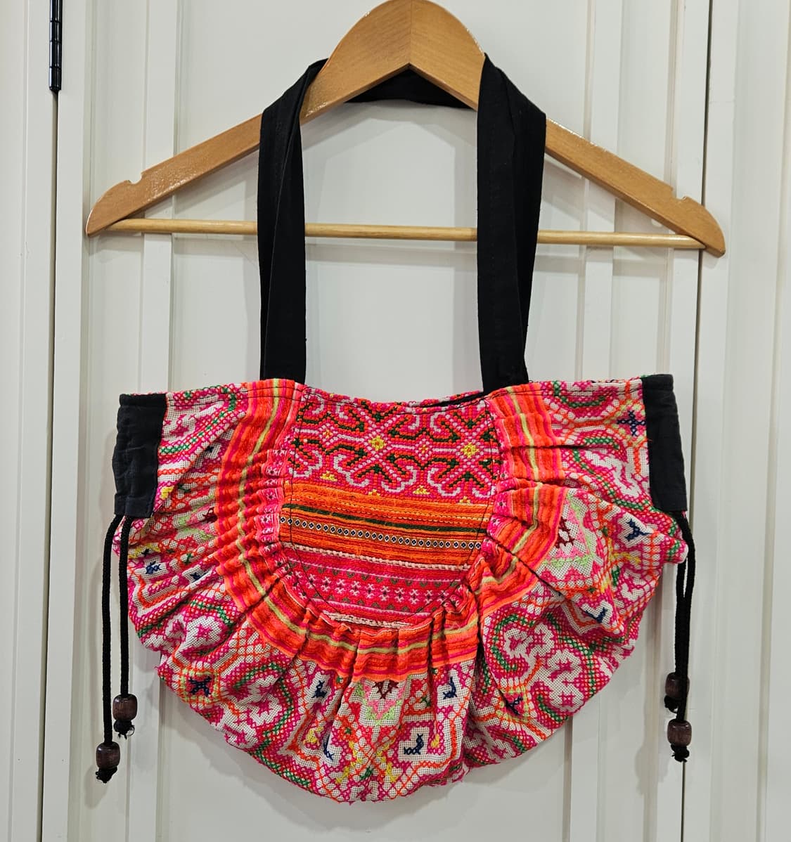 에스닉 자수 패브릭 숄더백 상품이미지7