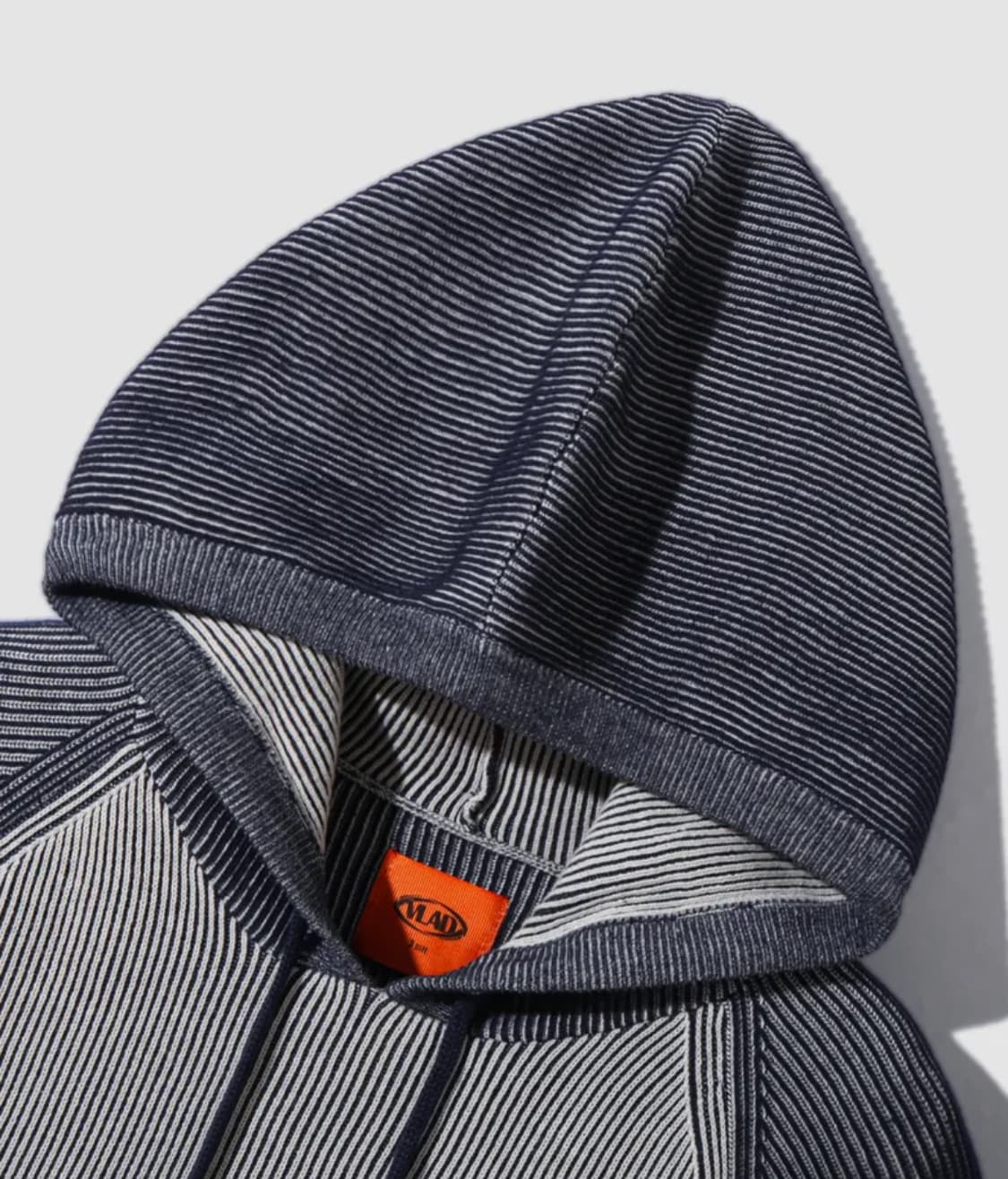 새상품 디미트리블랙 투톤 긴팔 니트 후드티셔츠 XL 상품이미지4