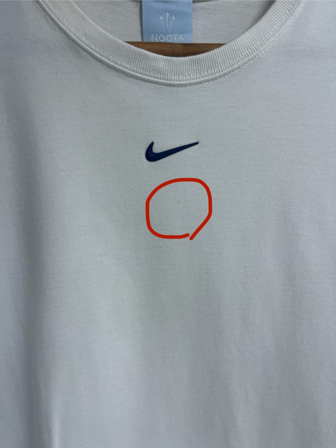 나이키X녹타 (Nike x NOCTA) 화이트 반팔 L 상품이미지6