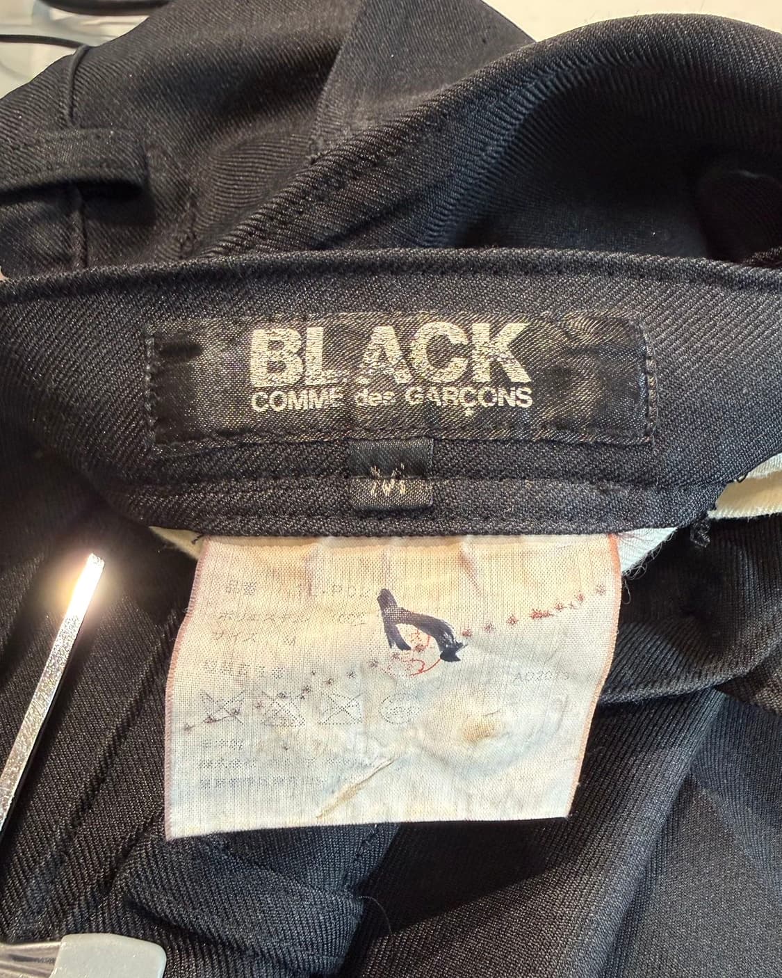 꼼데가르송 블랙 AD2013 롤업 슬랙스 팬츠  상품이미지8