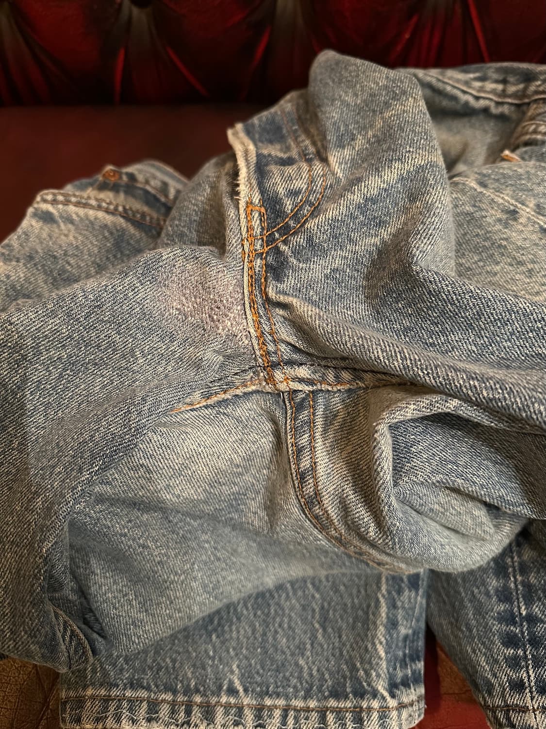 90s USA 빈티지 리바이스 501xx 0000 데님 팬츠 상품이미지6