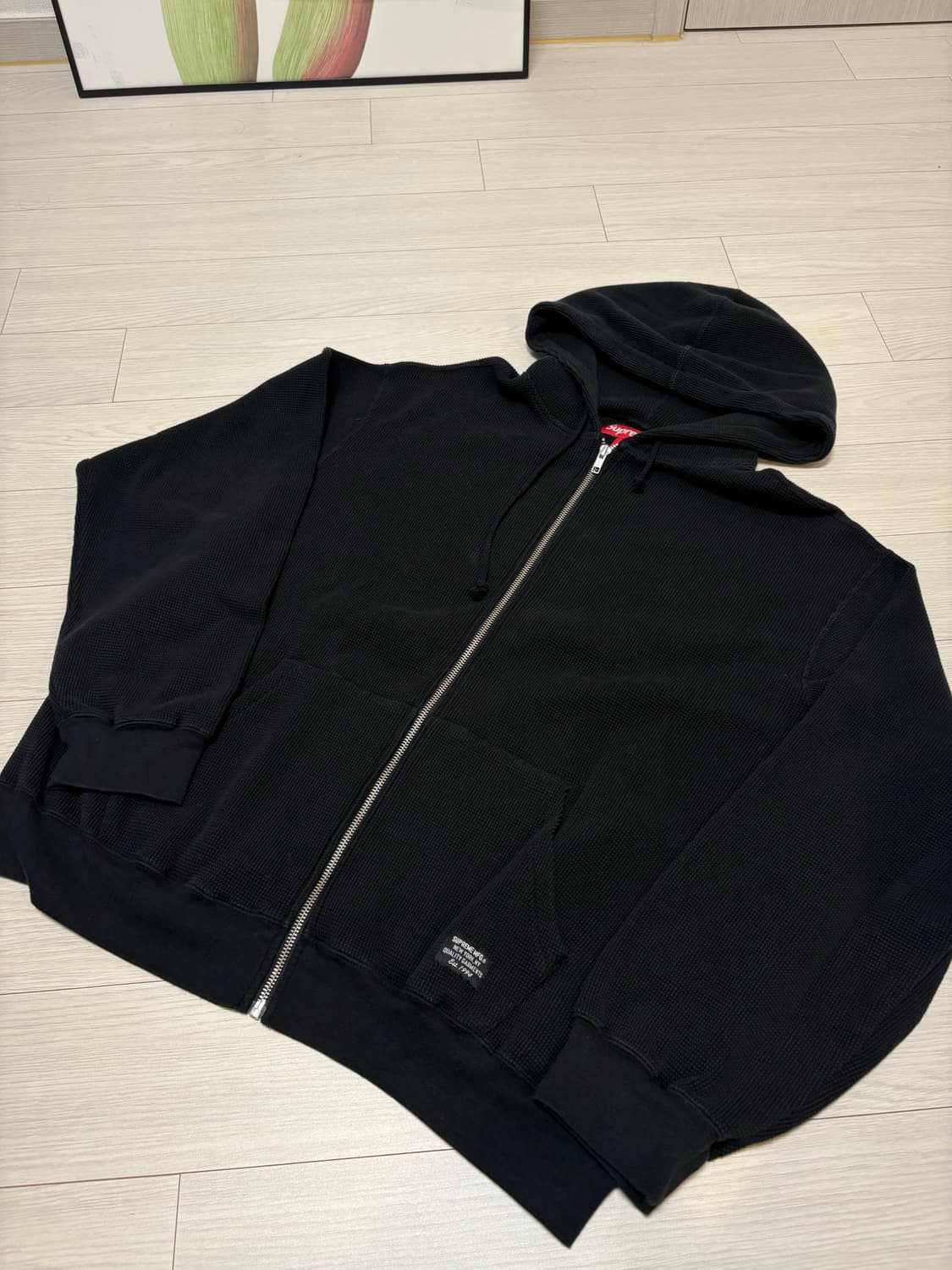 supreme 슈프림 써멀 니트 후드 집업 M 상품이미지1