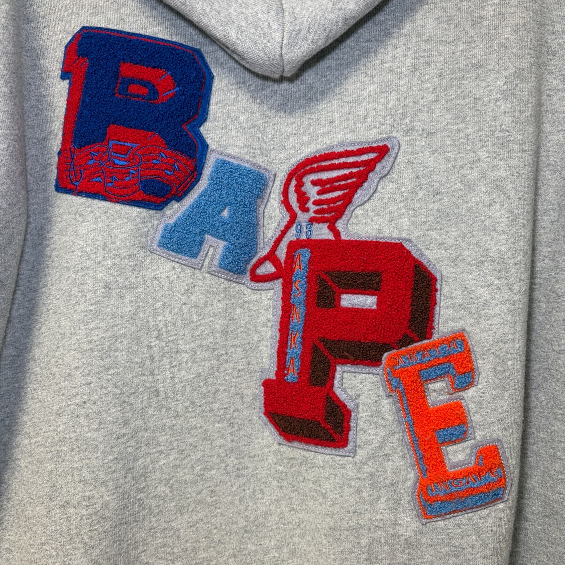 베이프 MULTI EMBLEM FULL ZIP HOODIE 상품이미지4