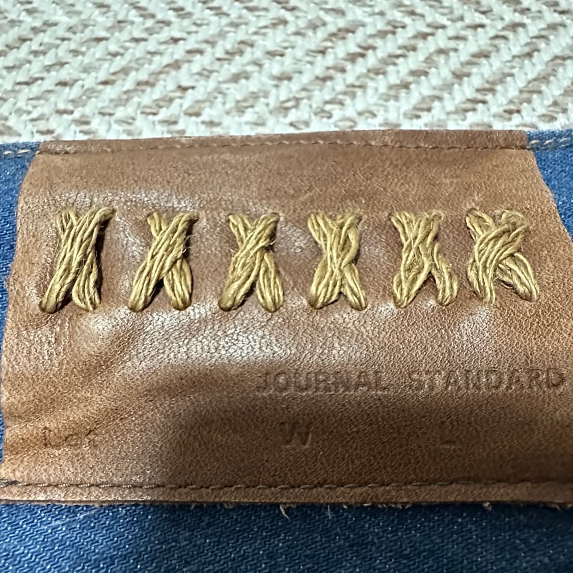 JOURNAL STANDARD japan made denim pants 상품이미지4