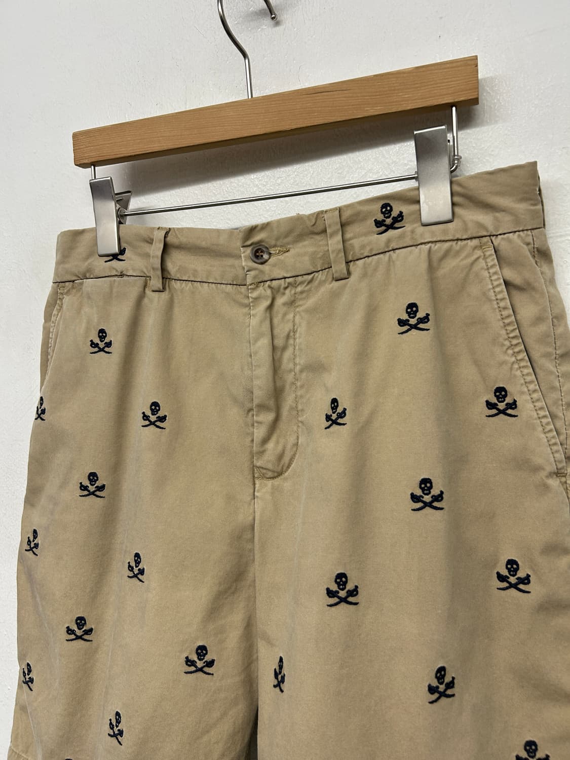 폴로 랄프로렌 럭비 스컬 자수 코튼 팬츠 상품이미지2