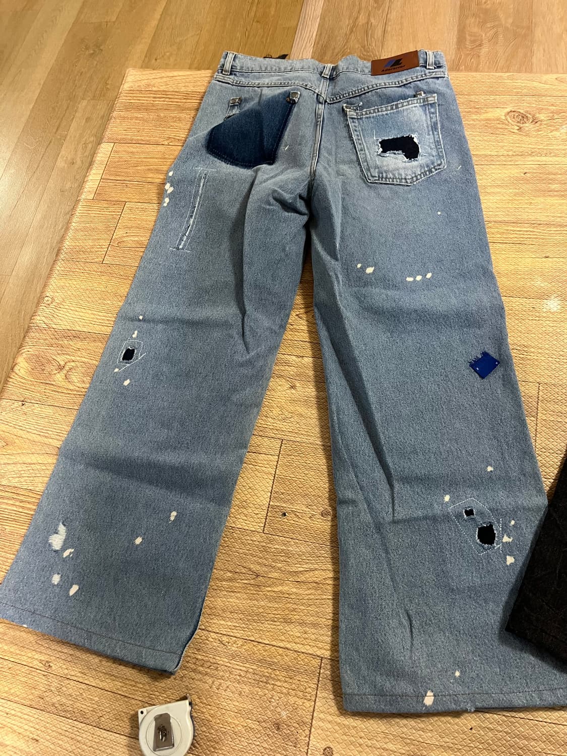 자라x아더에러 패치워크진(수선함) 36 상품이미지3