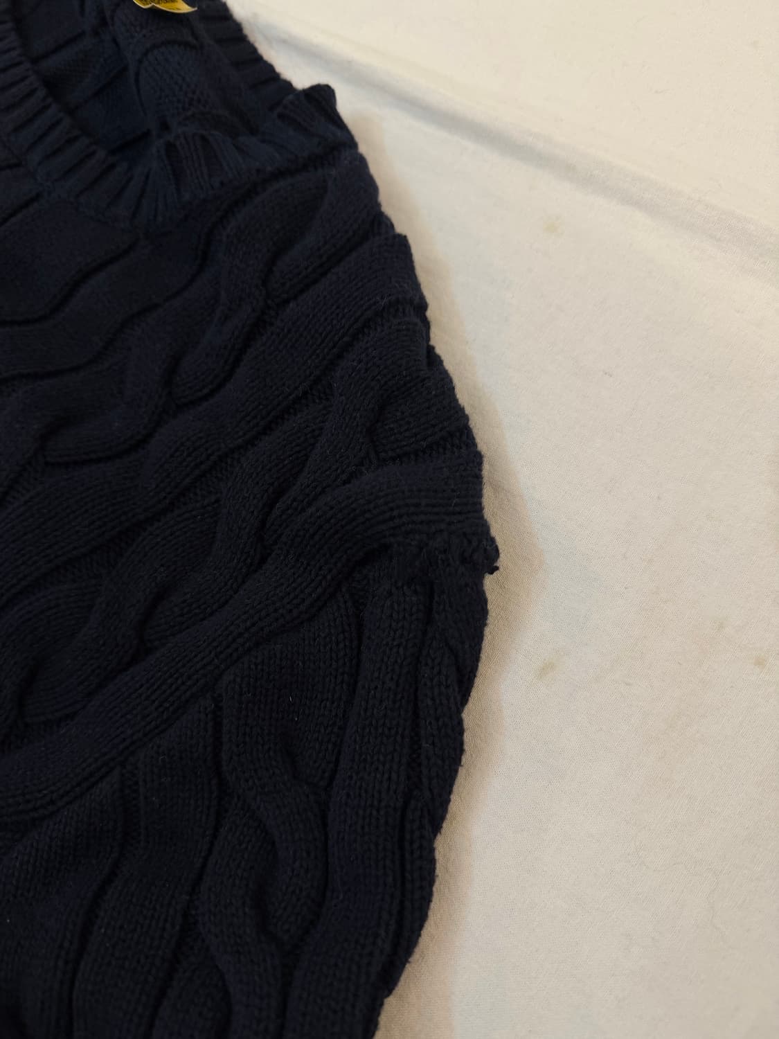 큐알택) 폴로 랄프로렌 꽈배기 케이블 니트 상품이미지7