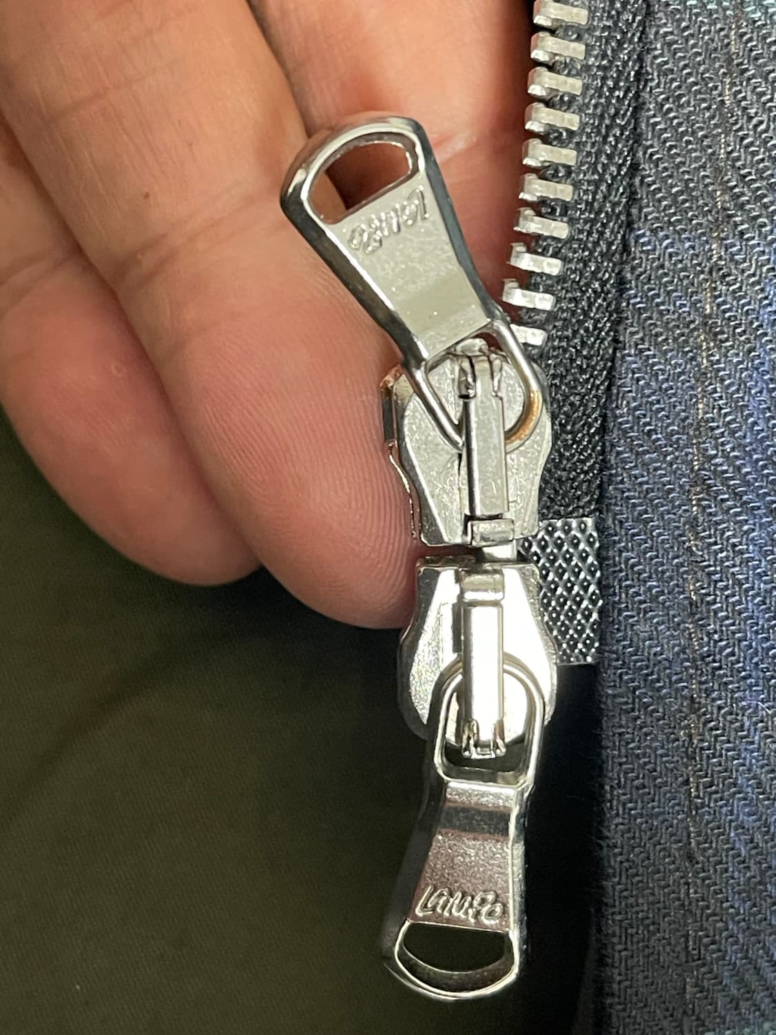 모런지(MORUNGE) 윌리엄 타탄 체크 벨티드 왁스 자켓 46(95) 상품이미지8