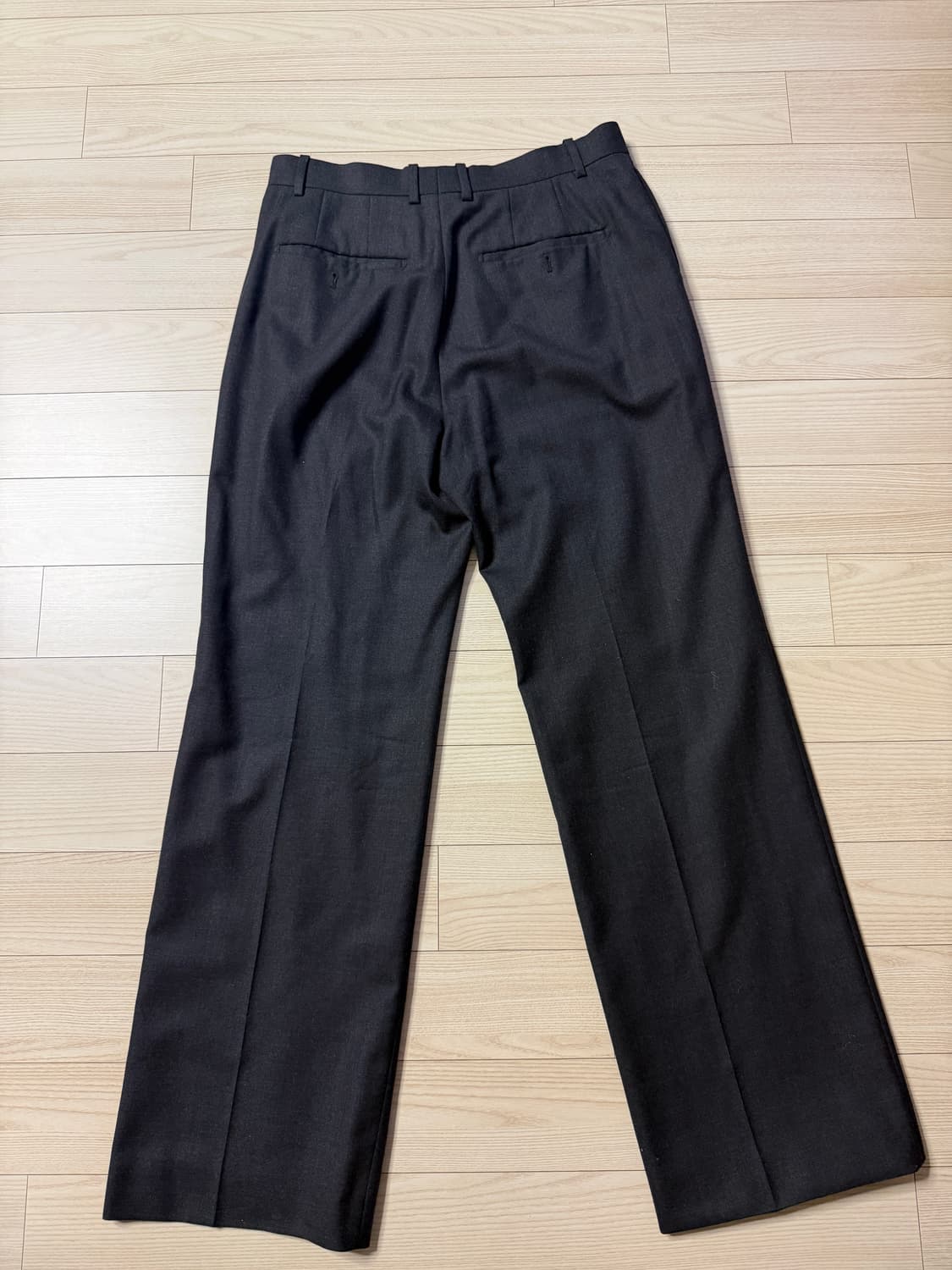 벨리에 B A 52 스트레이트 핏 팬츠  차콜 그레이 30 상품이미지3