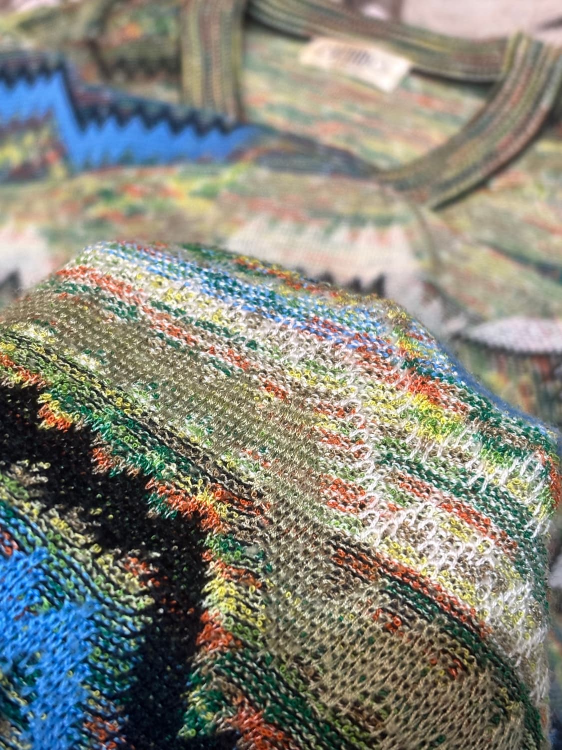 OTTIMO 빈티지 패턴 니트 상품이미지6