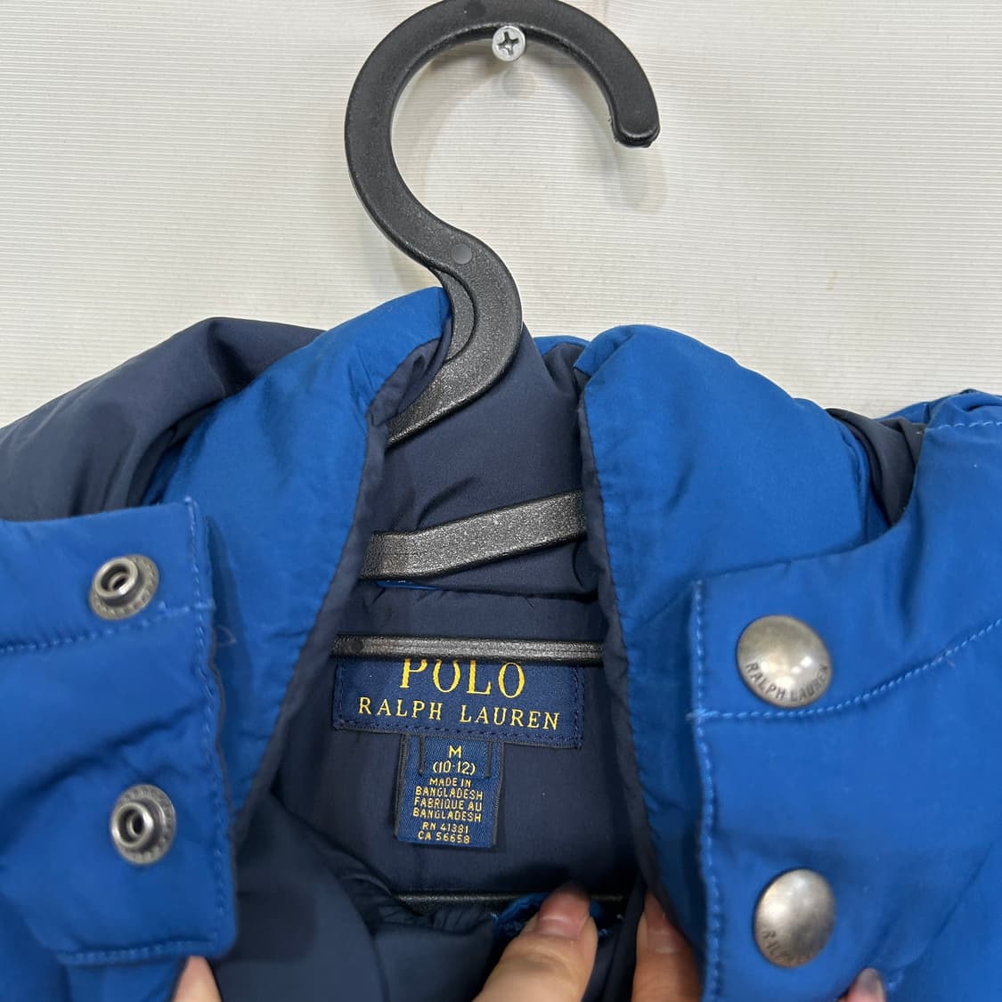 폴로 랄프로렌 키즈 오리털 패딩 10-12 상품이미지2