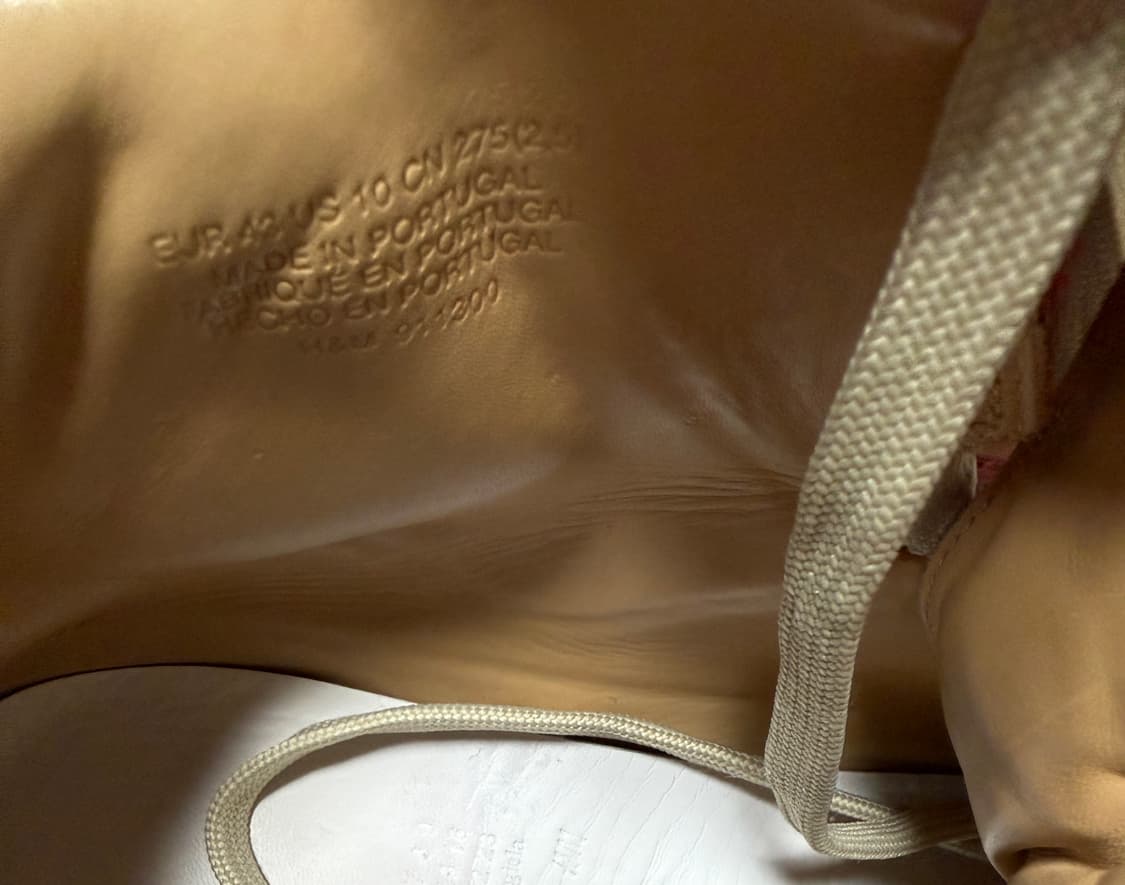 (270) 메종 마르지엘라 X H&M 하이탑 레드 상품이미지5