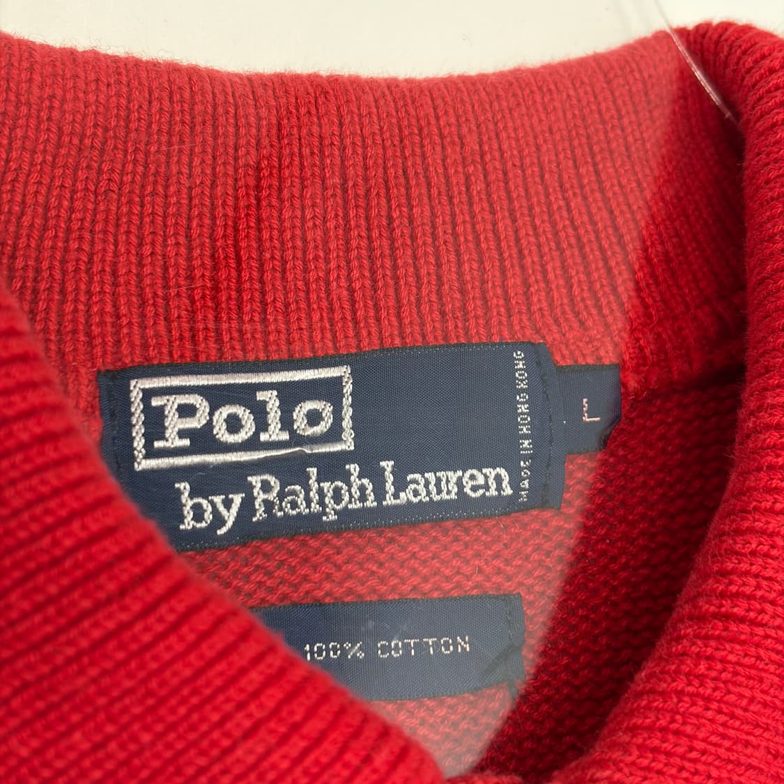 폴로 랄프로렌 반팔 카라 니트 티셔츠 상품이미지3