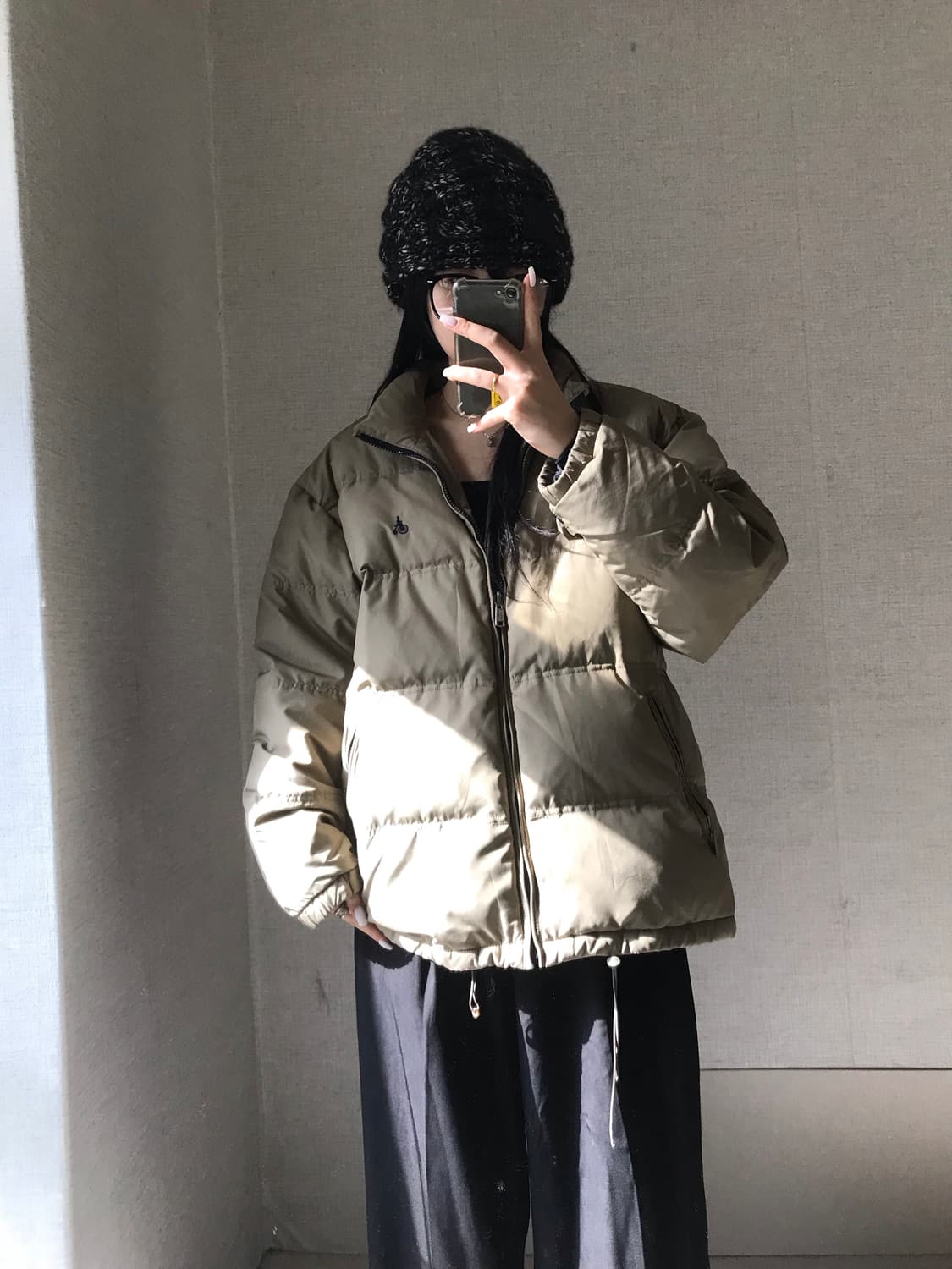 빈폴 카키 패딩 상품이미지3