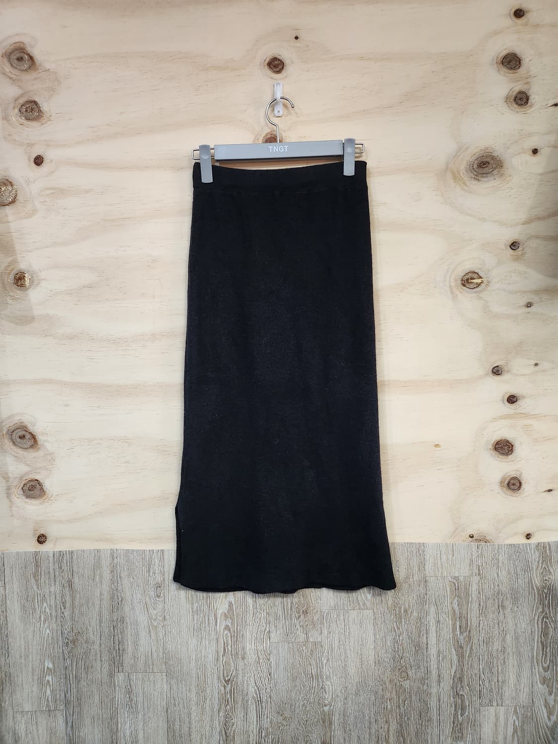 575) 여성 니트 롱 스커트 상품이미지2