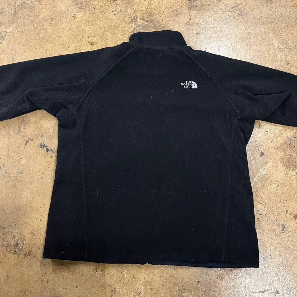 [정품/M] 노스페이스 블랙 플리스 바람막이 양면 집업 b10 상품이미지7