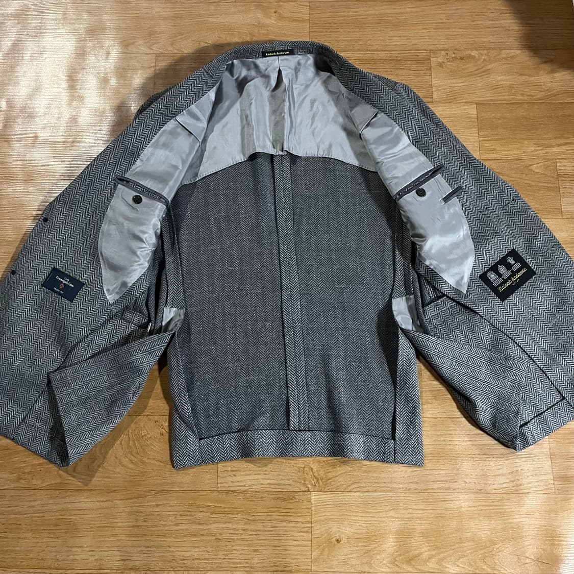 [105] 킨록 제냐 헤링본 린넨실크 자켓 상품이미지7