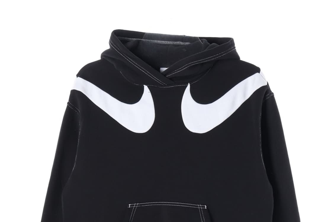 나이키 빅스우시 컨트라스트 스티치 기모 후드티 XS 상품이미지3