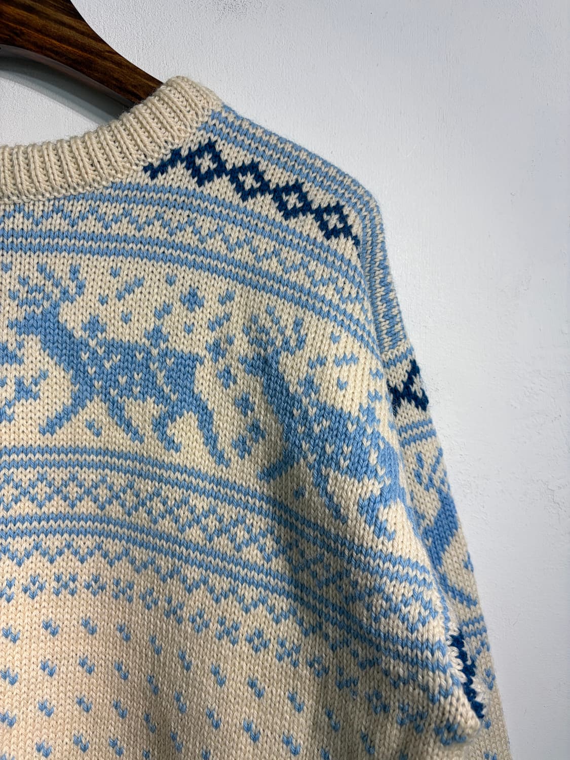 [XL] Dale of norway 데일오브노르웨이 반집업 니트 울100 상품이미지4