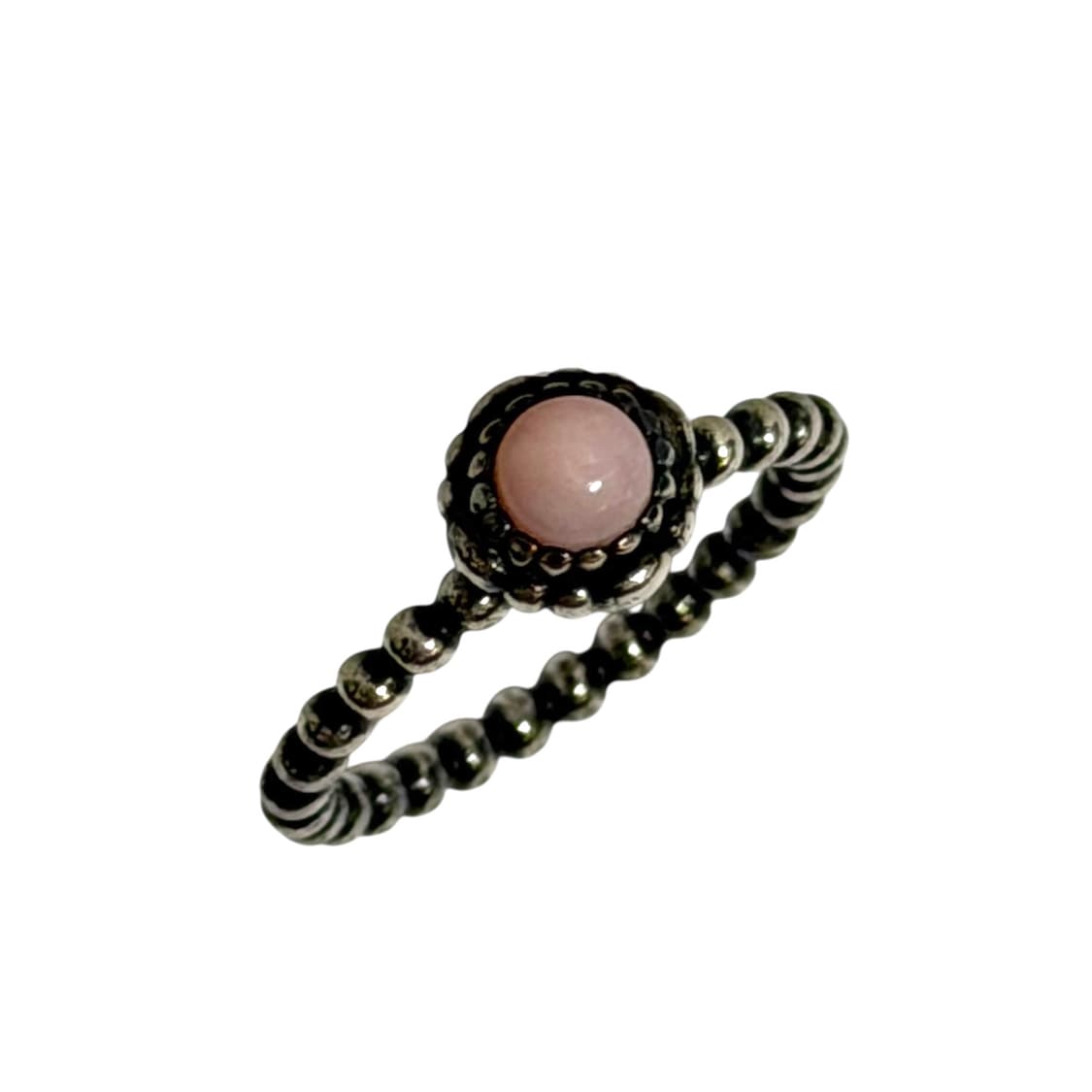 10s 판도라 구 탄생석 반지 (10월 핑크 오팔) 상품이미지4