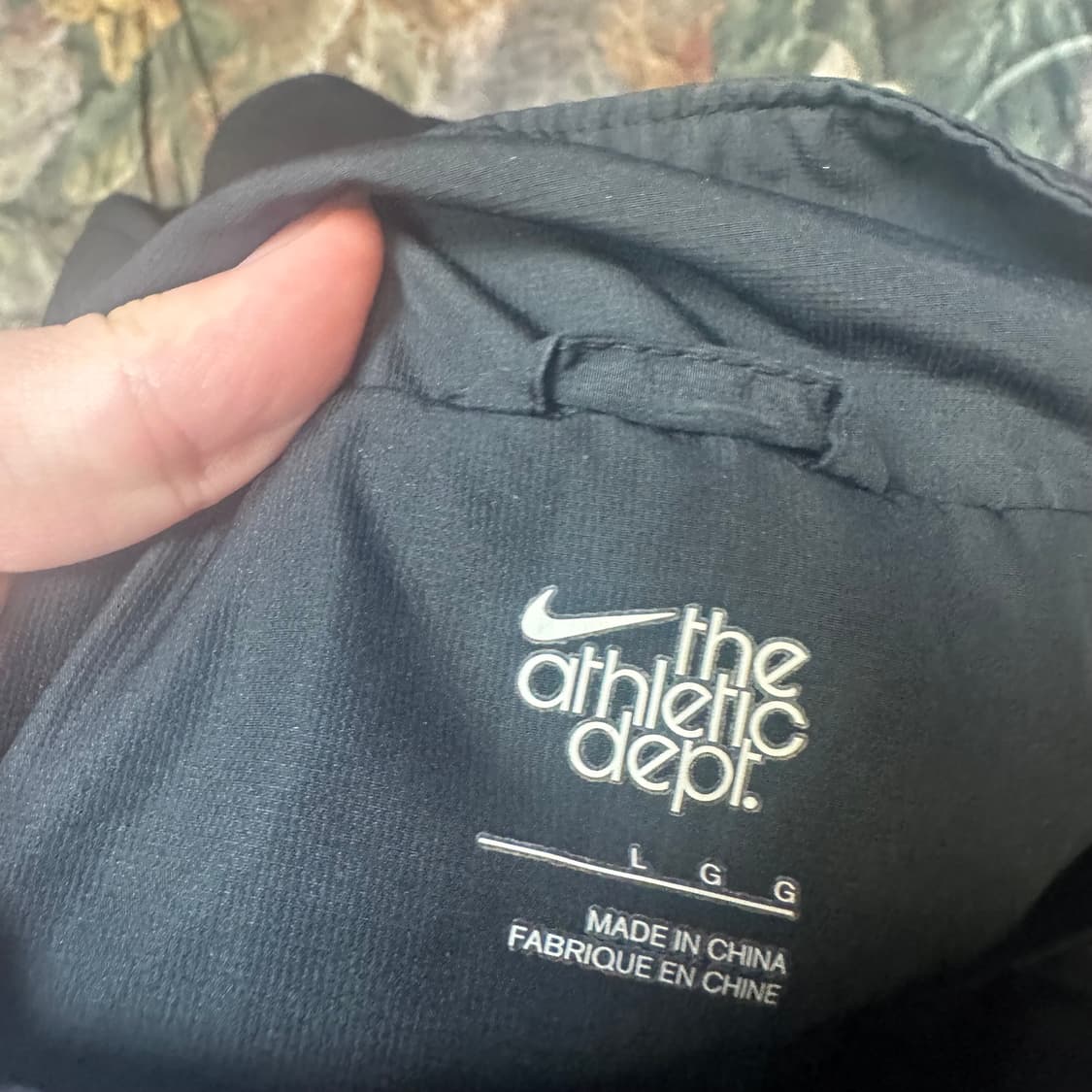 나이키 빈티지 화이트 사이드라인 블랙바람막이 100 상품이미지3