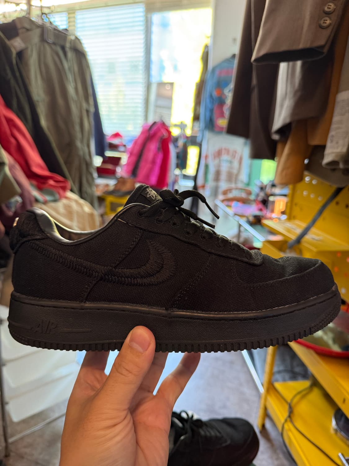 Stussy x Nike Air Force 1 Low 265 상품이미지6