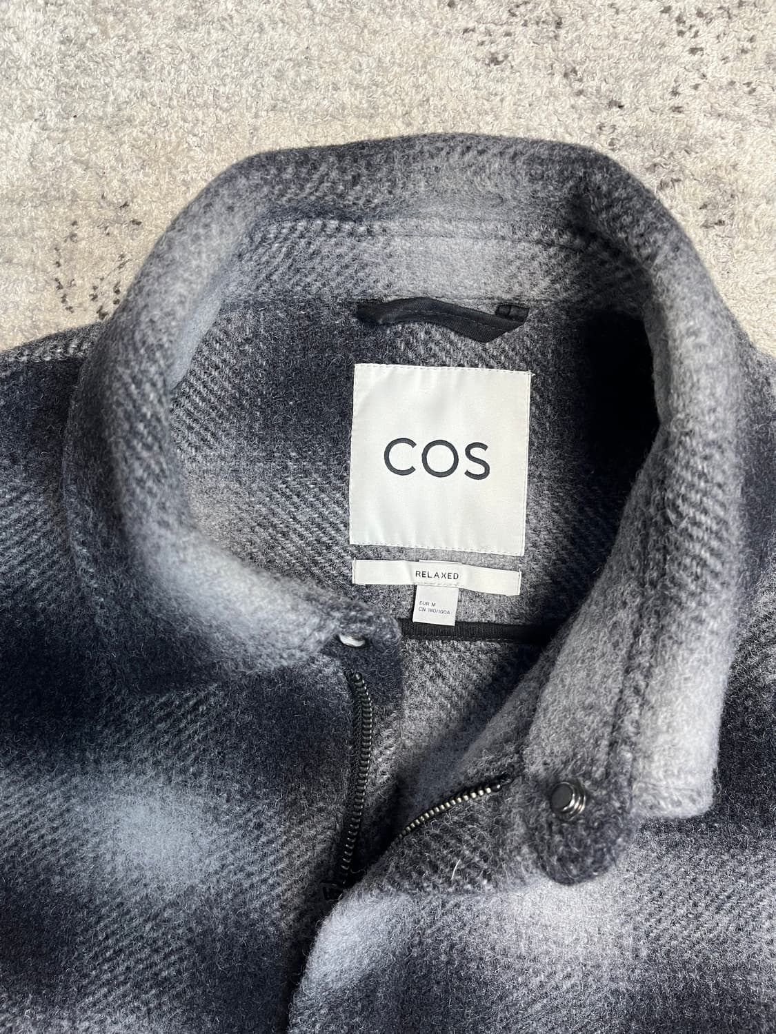 Cos 플란넬 자켓 상품이미지3