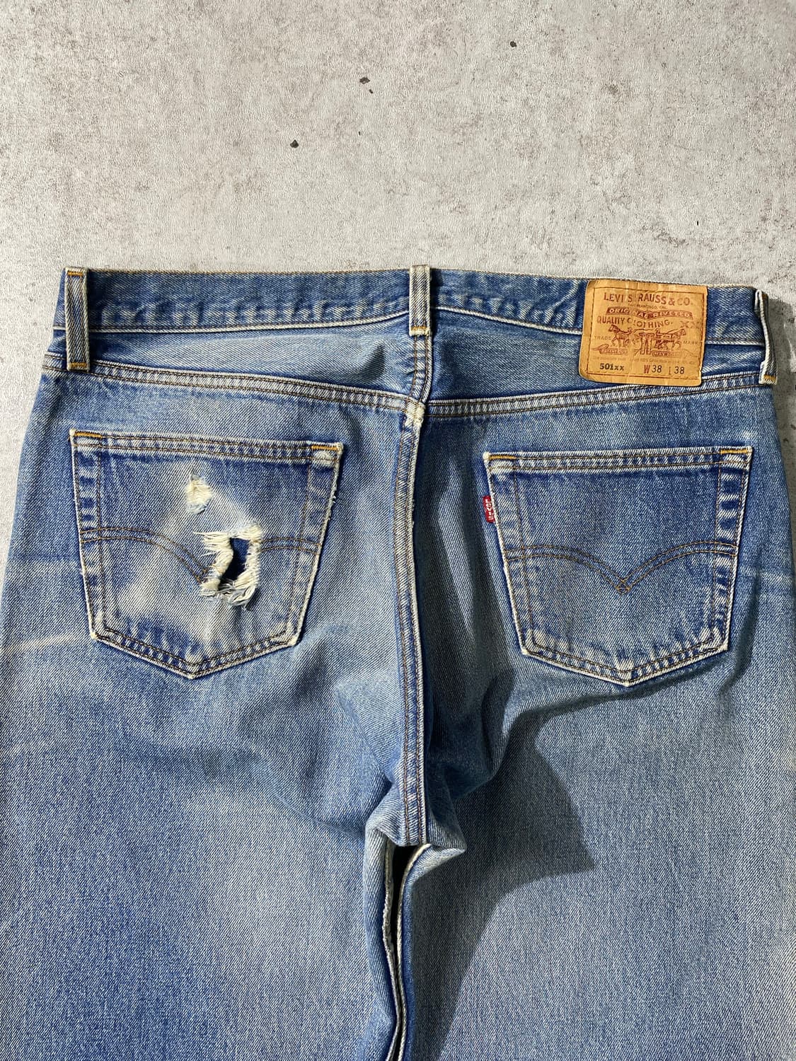 [35-36] 90s USA Levi's 리바이스 501xx 데님팬츠 상품이미지2