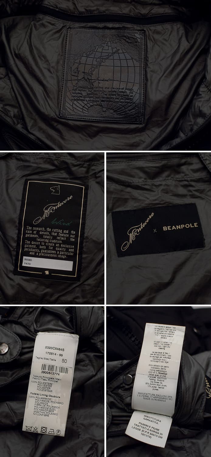 몬테꼬레 디테처블 더블 후드 구스다운 패딩 (50 / 100+) 상품이미지10