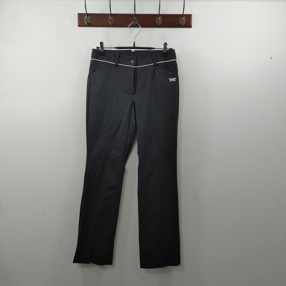 S PXG 여성 골프웨어 블랙 데일리 기능성 스포츠 팬츠 바지 상품이미지1