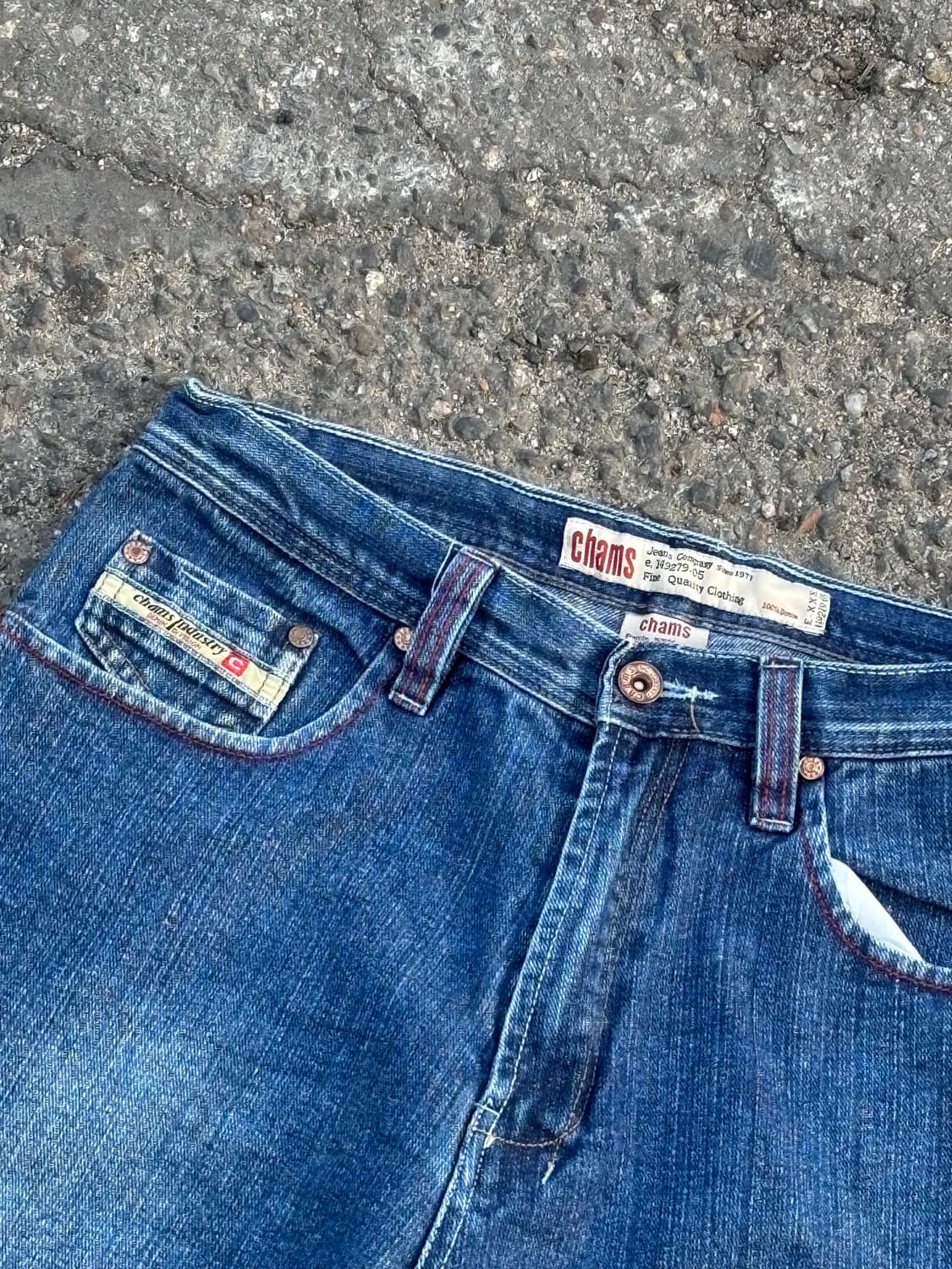 90’s 빈티지 자수 힙합팬츠 상품이미지7