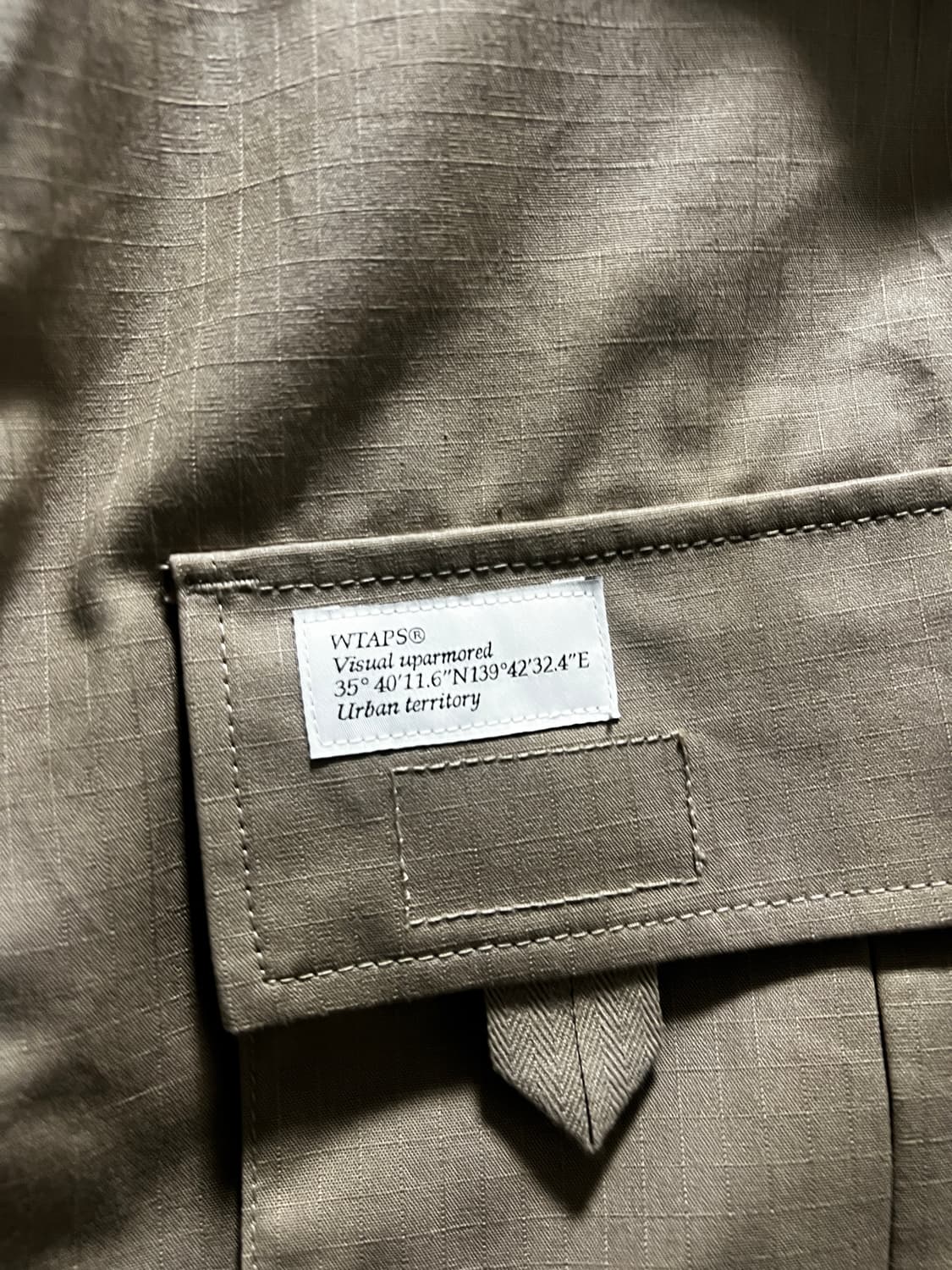 Wtaps 더블탭스 21fw 립스탑 셔츠 자켓 상품이미지3