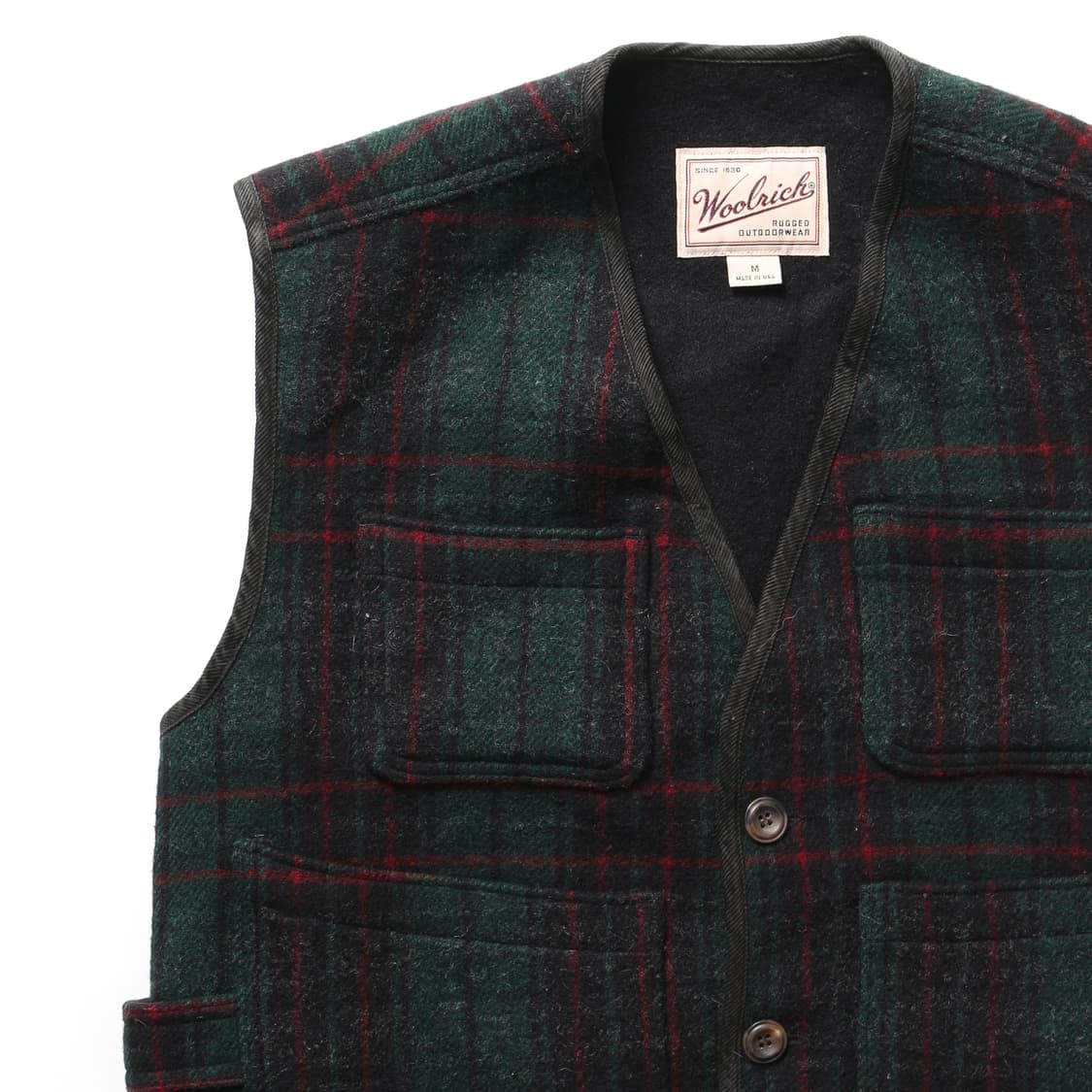 울리치 타탄체크 울 베스트   상품이미지2