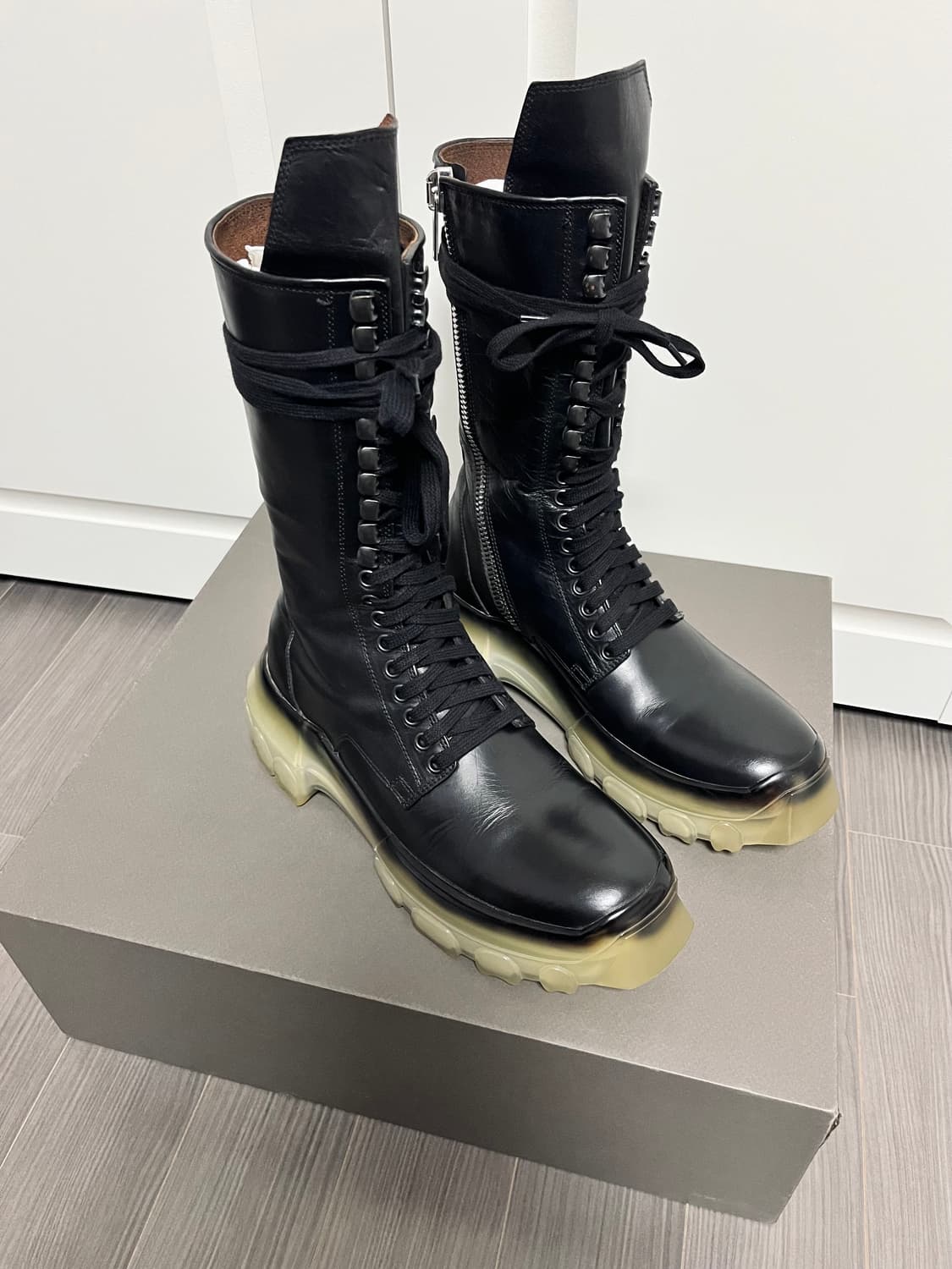 릭오웬스 / SISYPHUS 런웨이 트랙터 부츠 / 39.5 상품이미지4