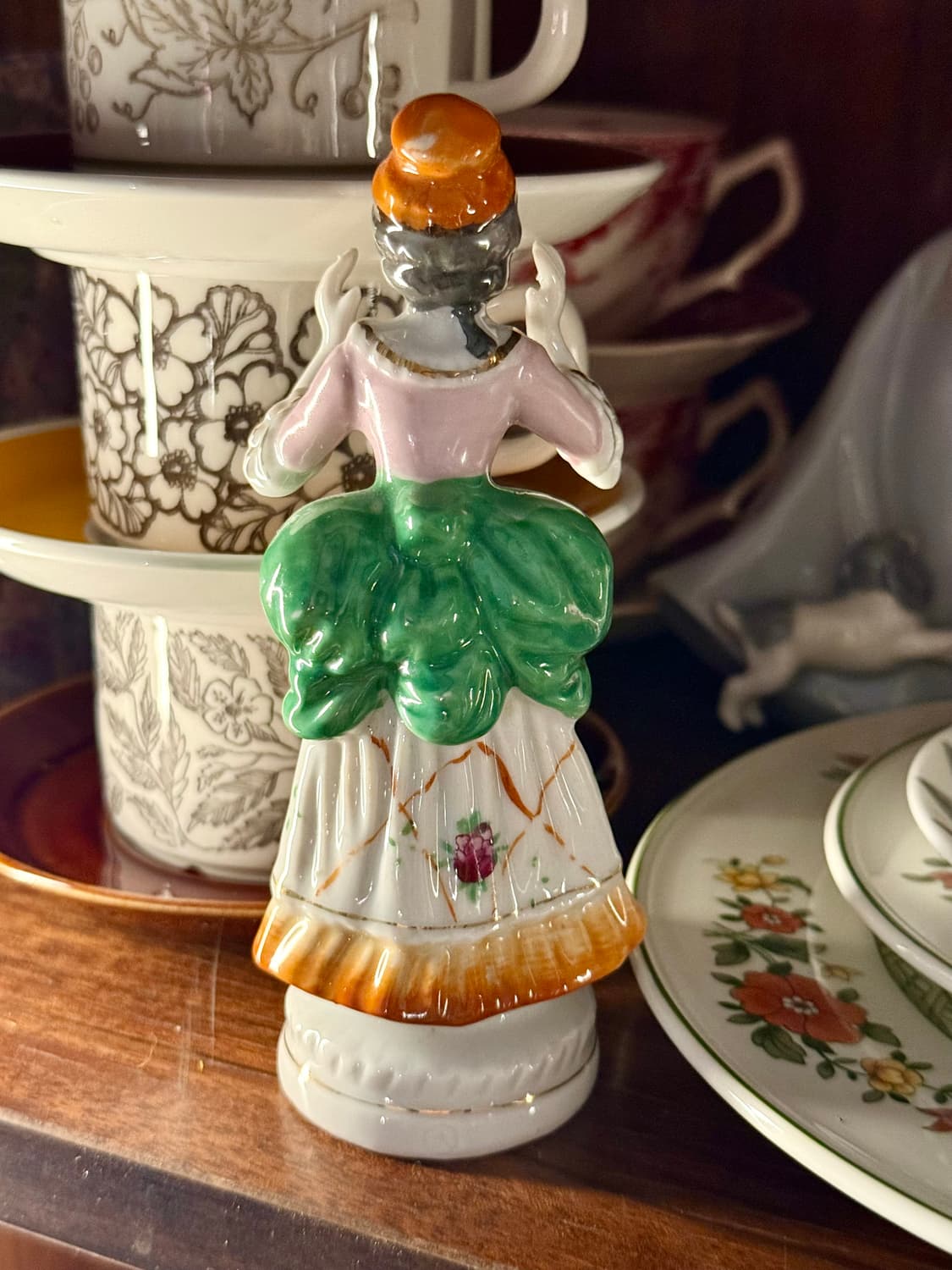 일본 빈티지 도자기 인형 장식 소품 피겨린 상품이미지2