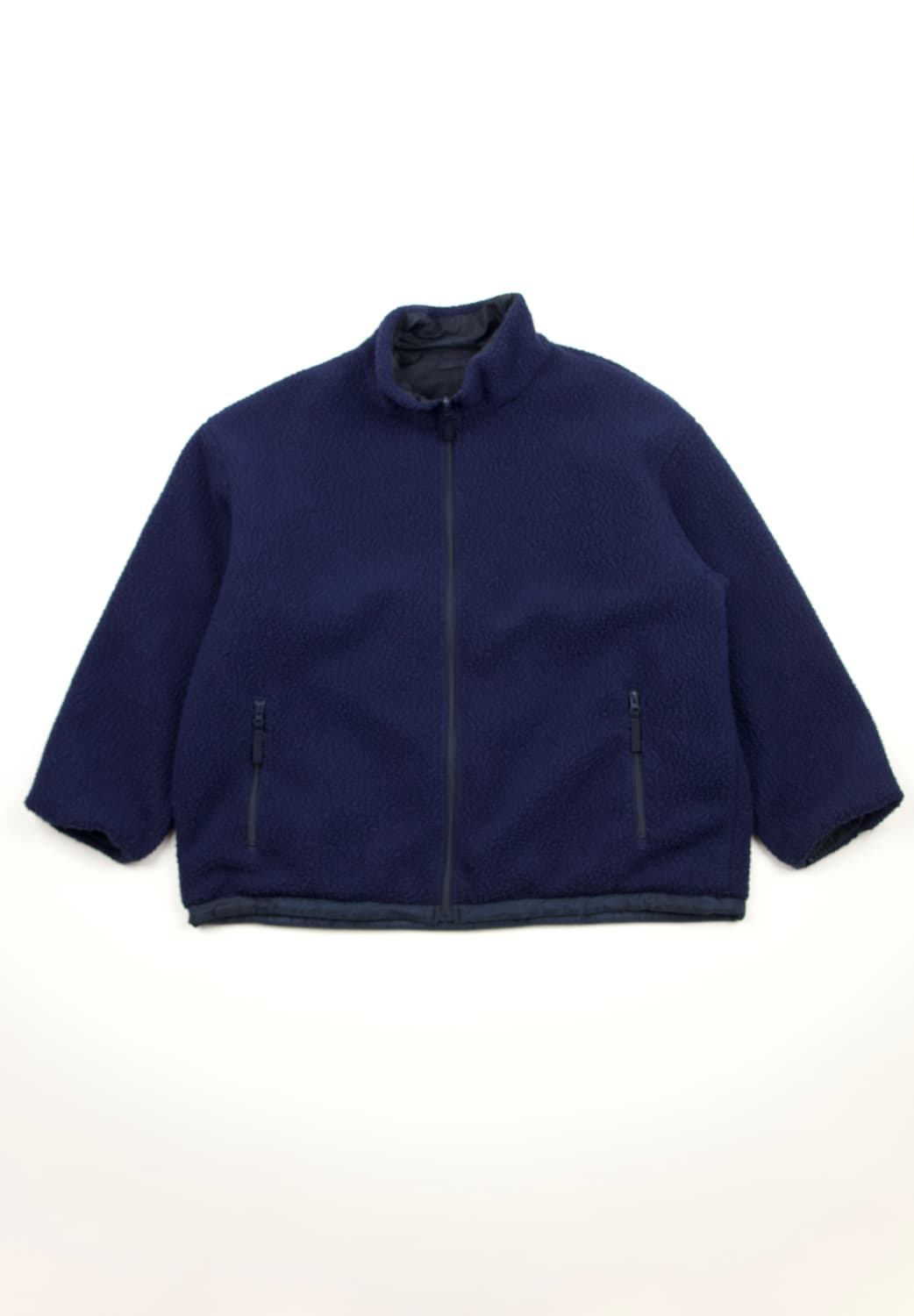 Porter classic 라이너 나일론 플리스 집업 블루 상품이미지5